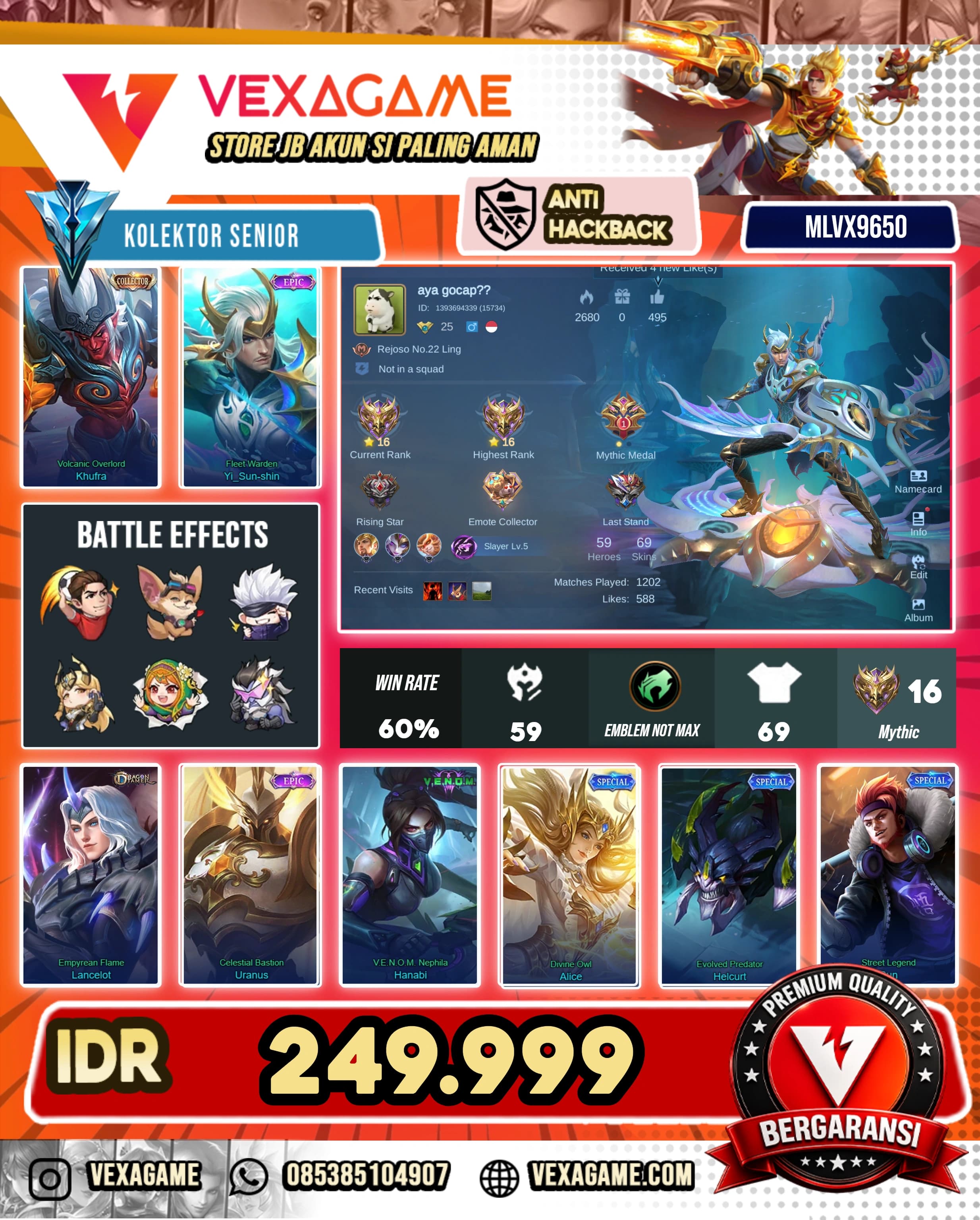 Khufra Collector | Yi shun shin Epic