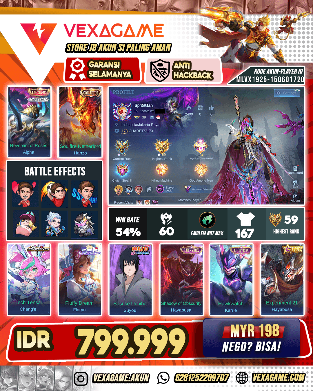 Alpha Legend X Hanzo Collector X Change Aspirant X Suyou Sasuke