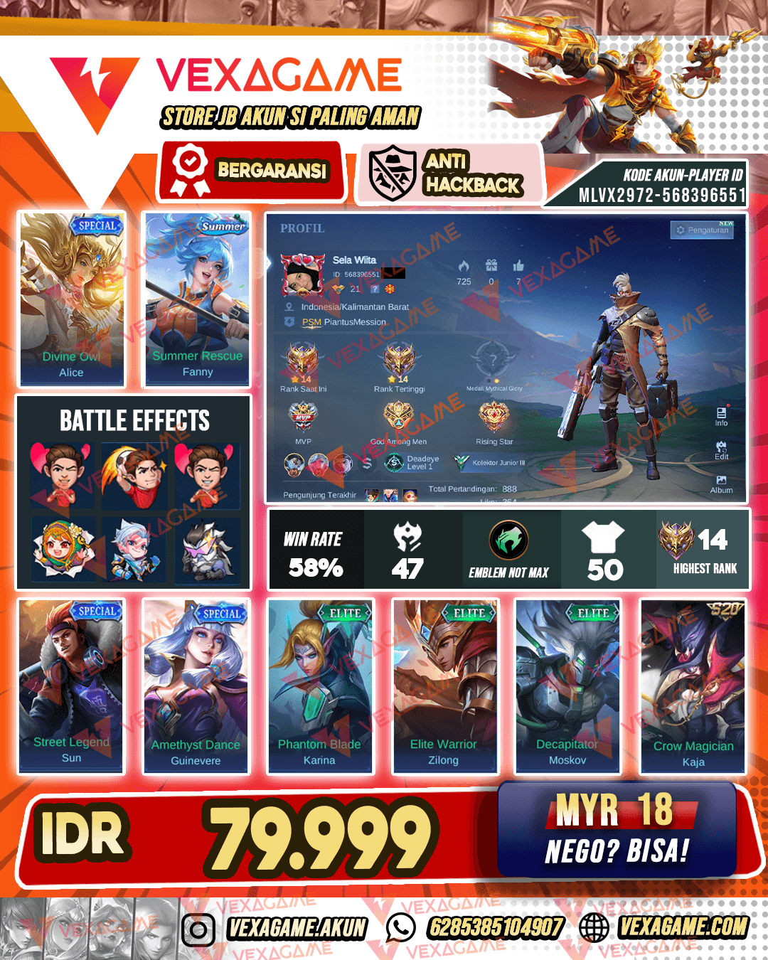 Akun Murah