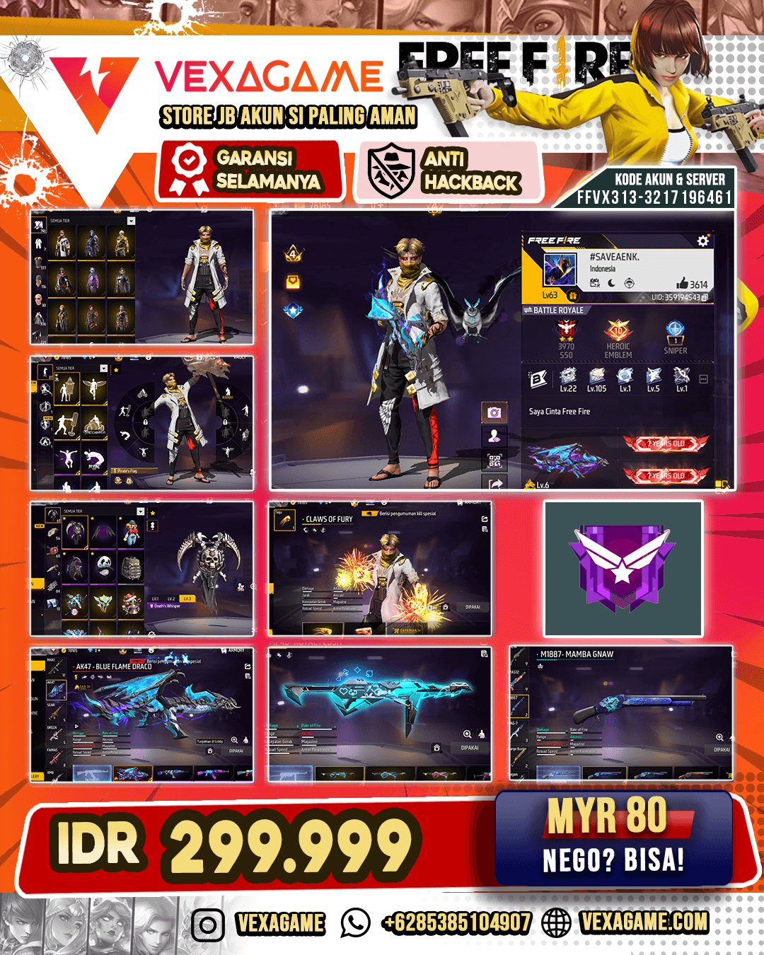 AKA EVO TW MAX | & Years OLD | Vault 300++