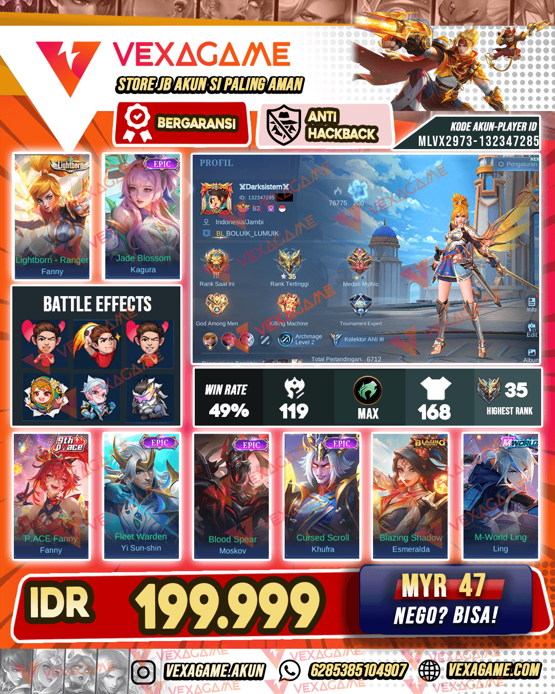Fanny Lightborn | Kagura epic