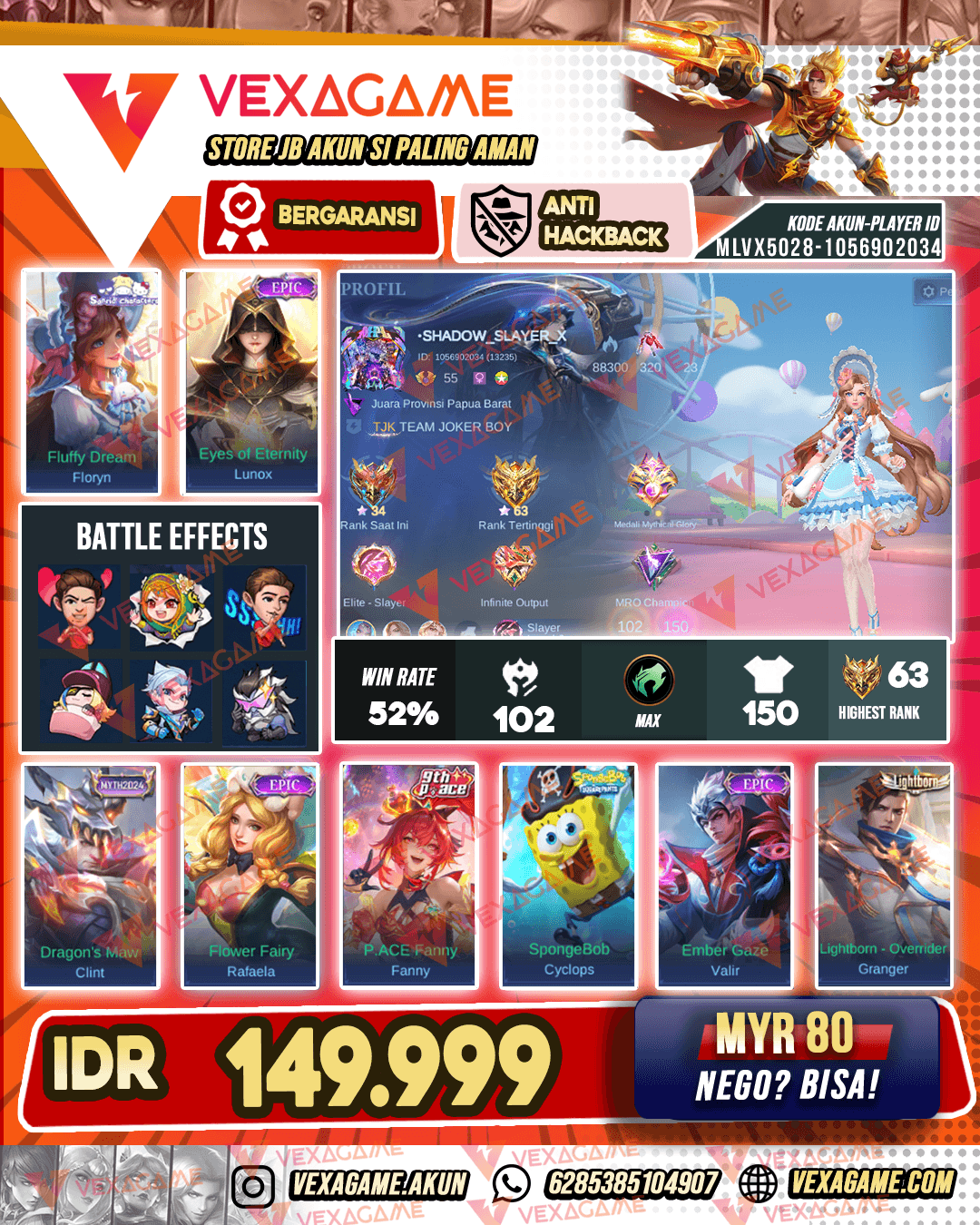 Floryn Sanrio | Lunox Epic