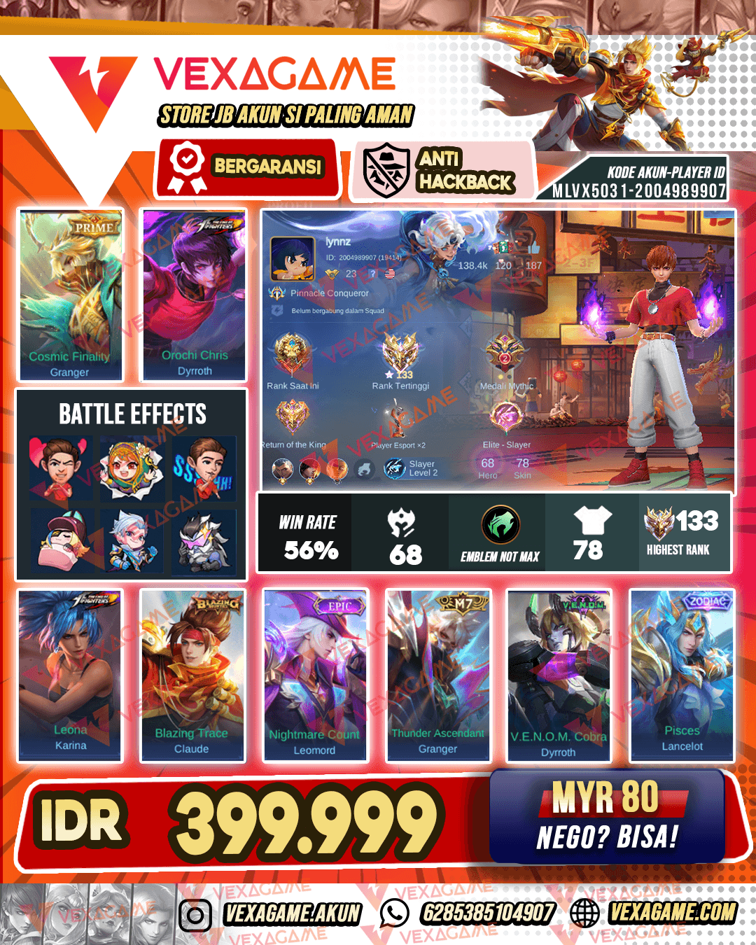 Dyrroth Kof | Granger Prime | Ex immo