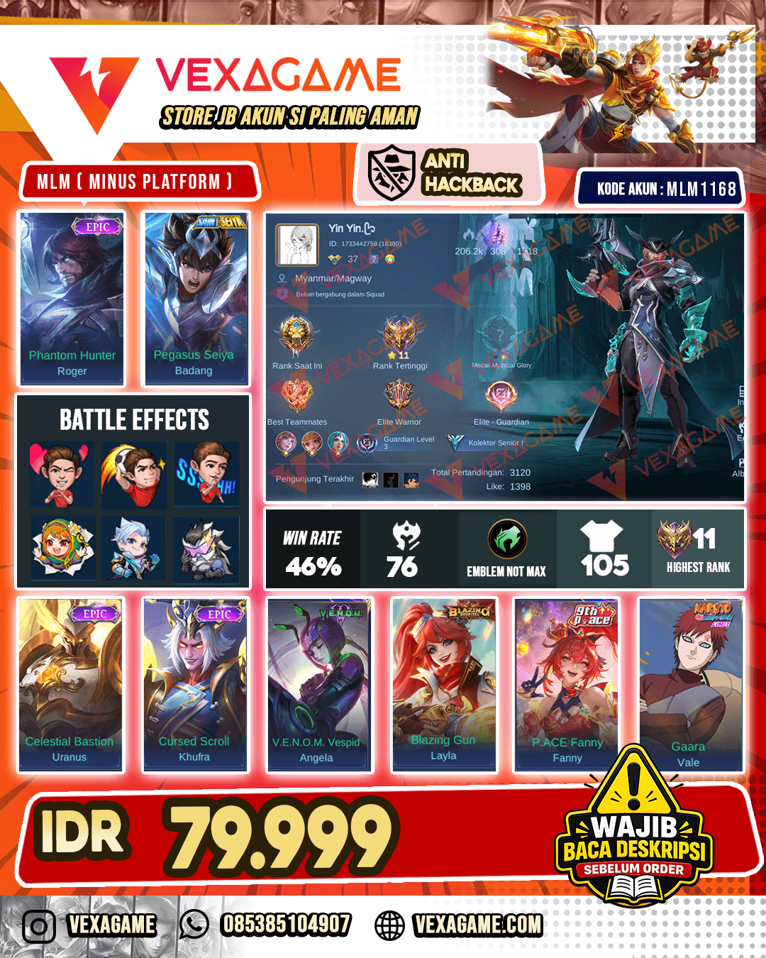 Roger Epic X Badang Saint Seiya
