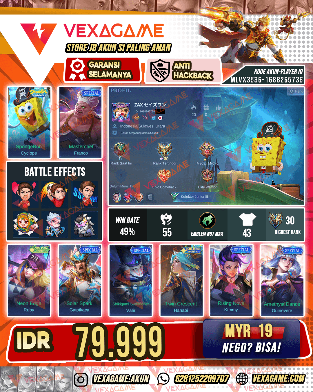 Akun Hemat DI kantong
