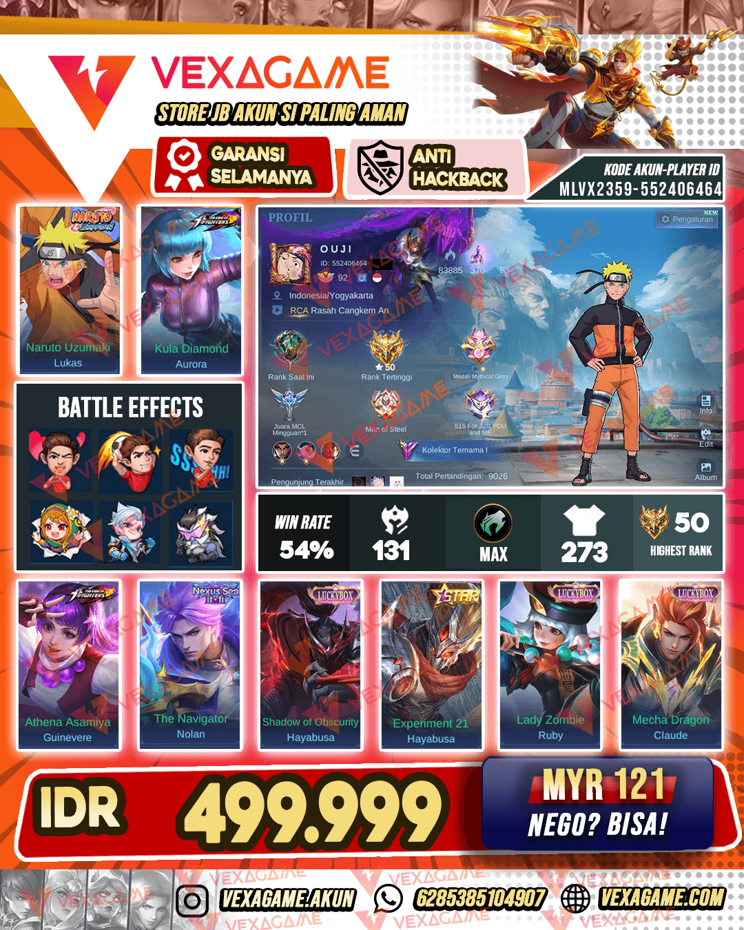 Lucas Naruto | 2 KOF | Nolan Nexus