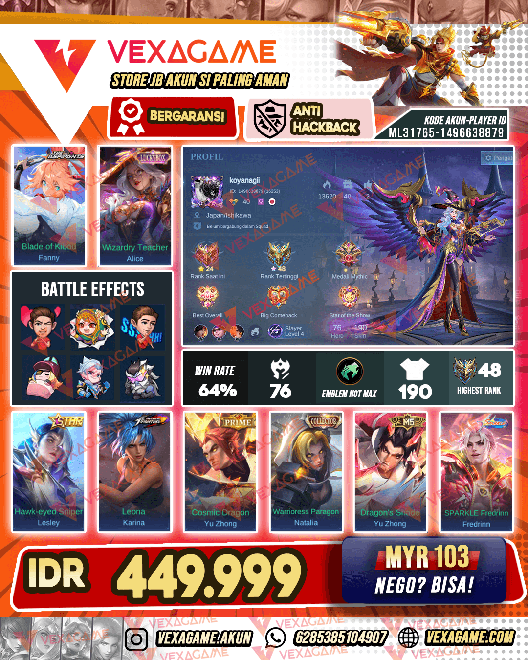 Fanny Aspirants X Alice Luckybox