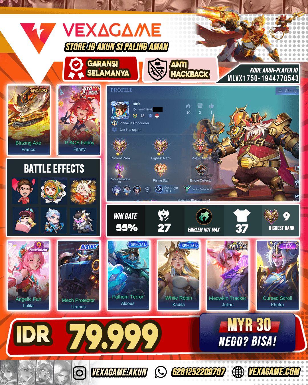 Akun Murah