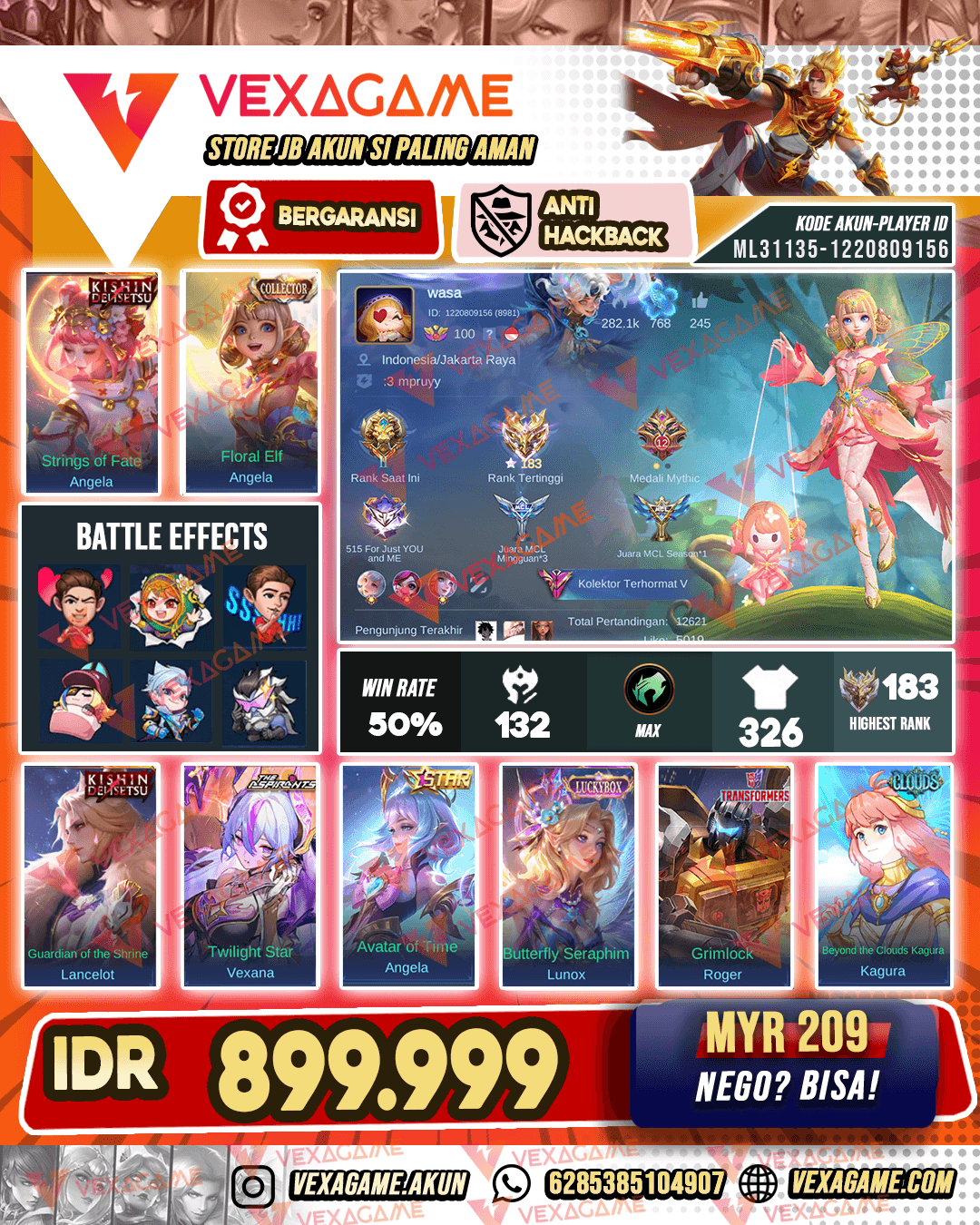 Angela Kishin x Angela Collector | Lancelot Kishin