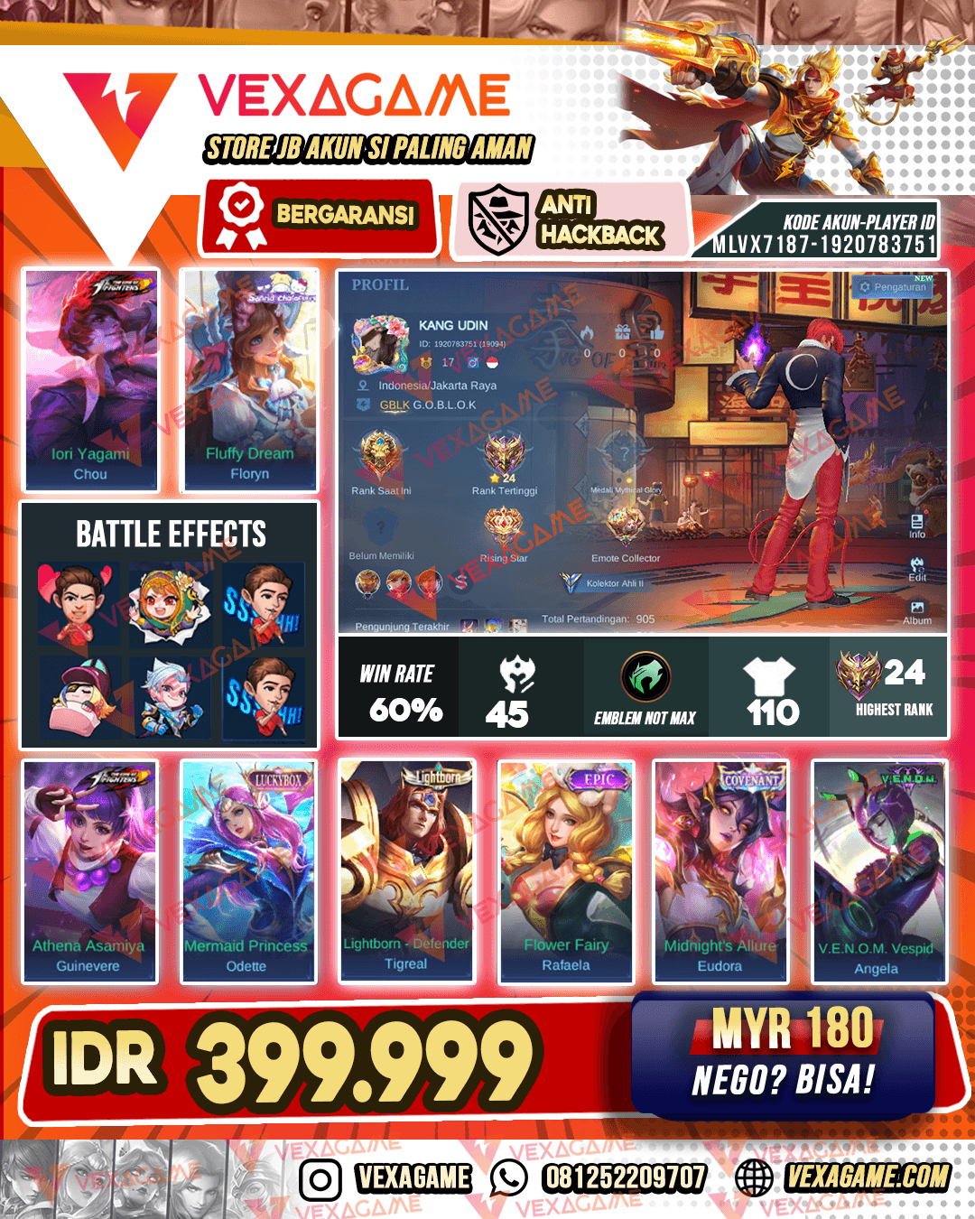 Chou KOF | Guinevere KOF