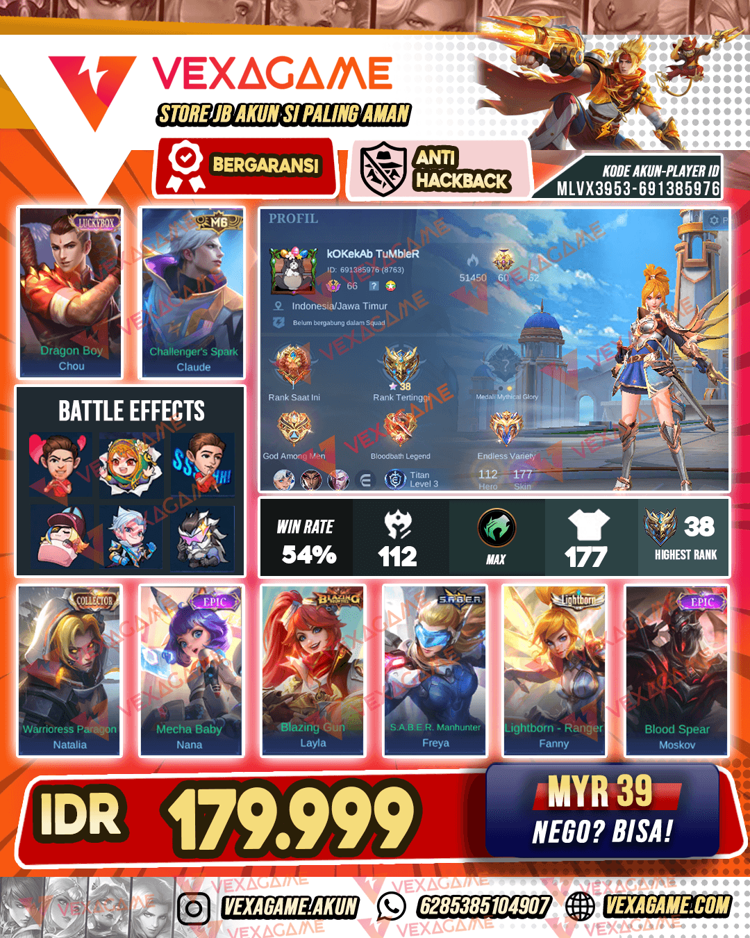 Chou Luckybox X Claude M6 | Emblem MAX