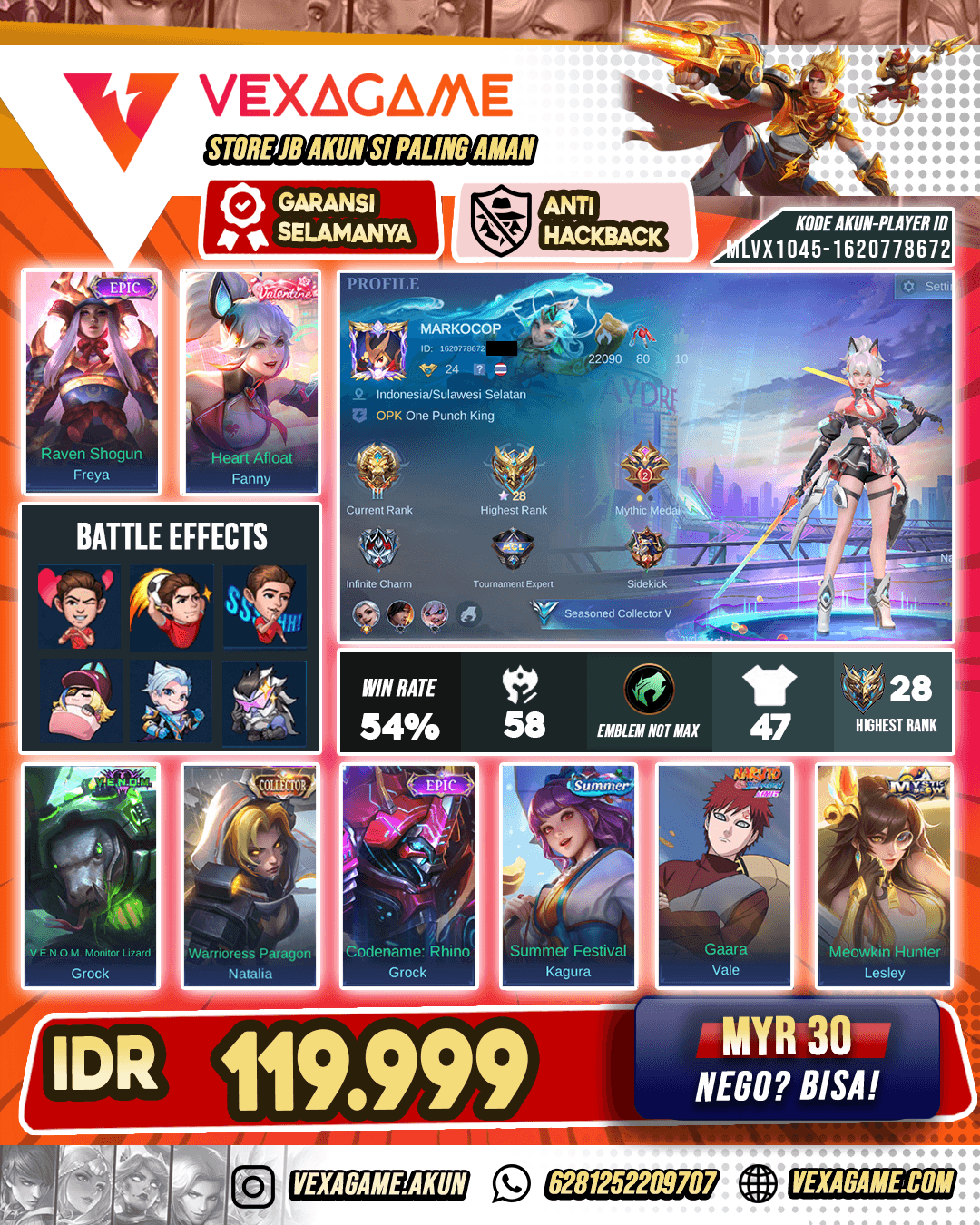 Fanny Valentine Murah