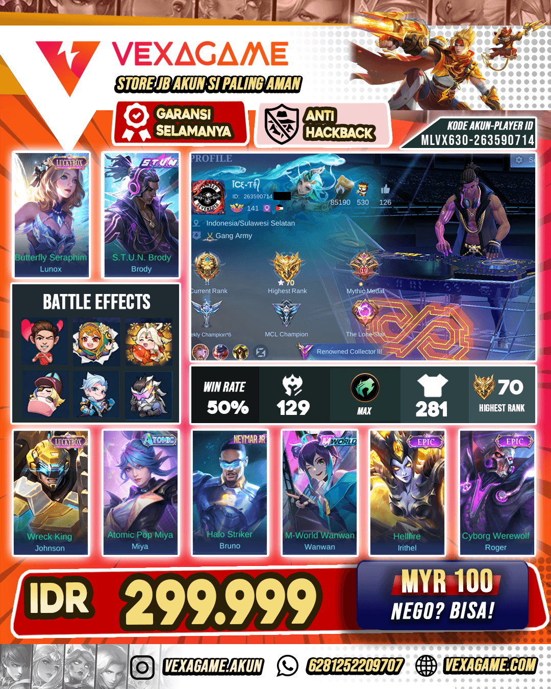 Brody Stun | Kolektor Ternama