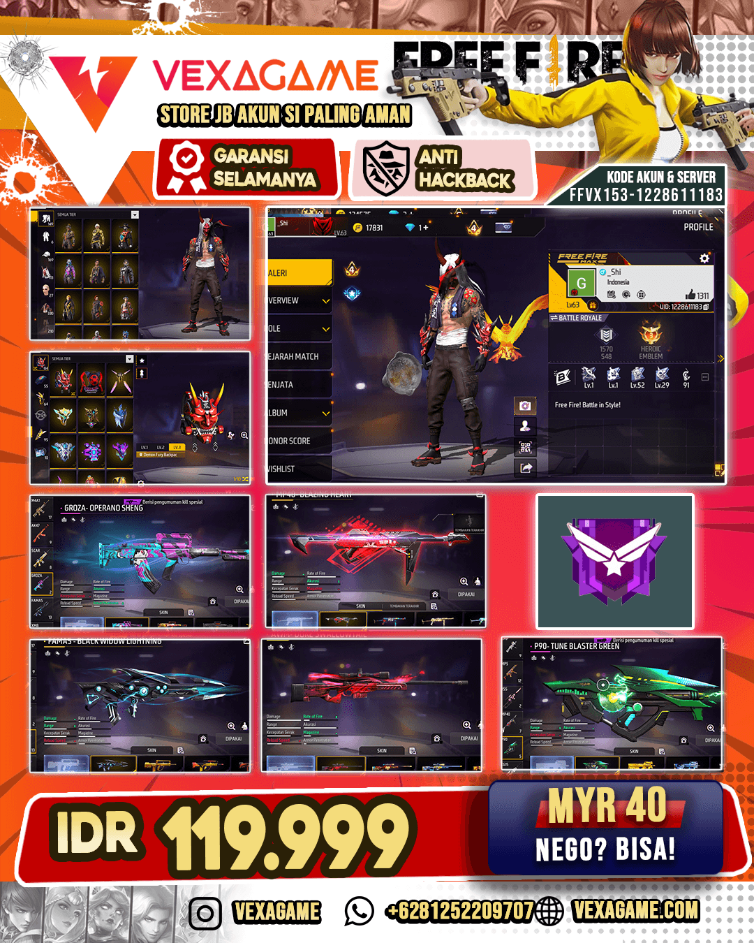 Vault 330 Murah