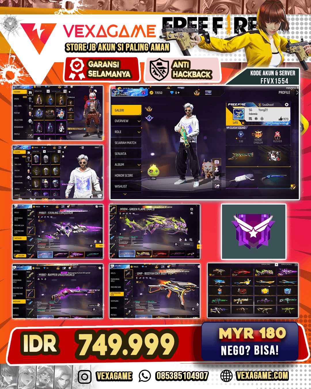 2 EVO MAX (M1887 & M1014) | 2 EVO LVL-4 (UMP & M1014) | SG REPPER | VAULT 200++