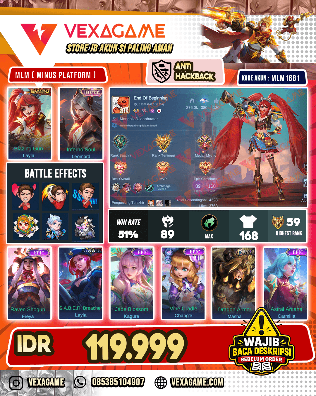 Layla Blazing X Leomord Luckybox
