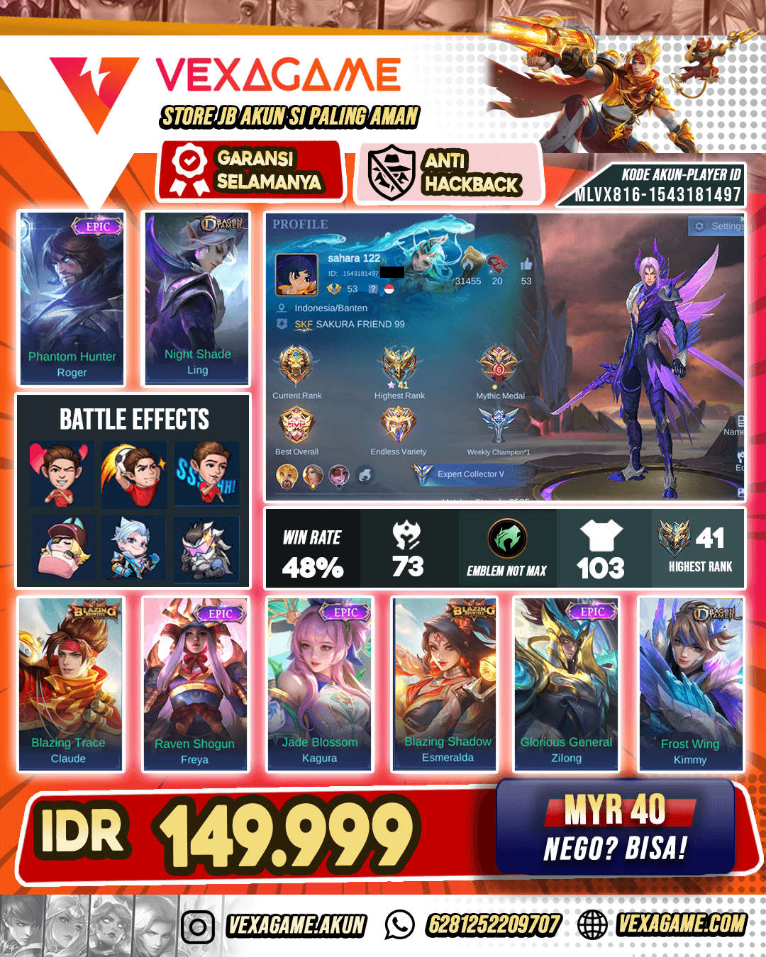 Ling Dragon Tamer Murah