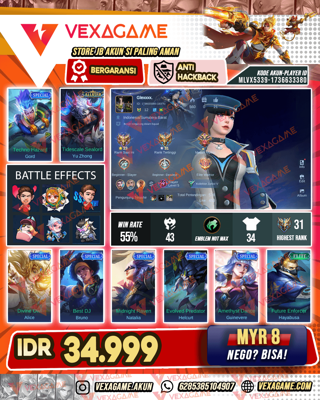 Akun Murah