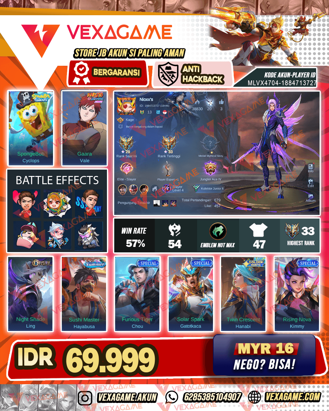 Akun Murah Budget Pelajar