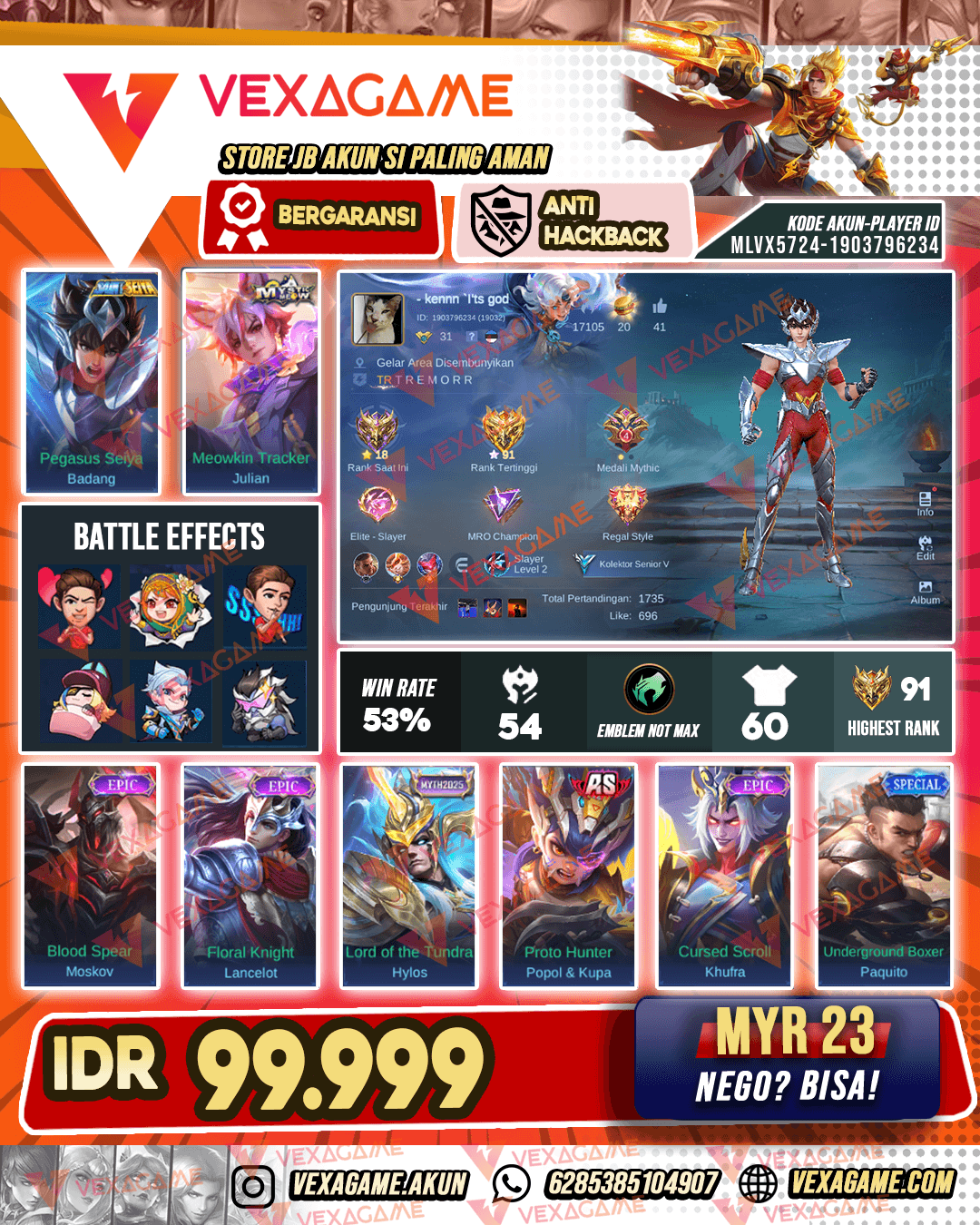 Badang Saint Setya | Julian Meow