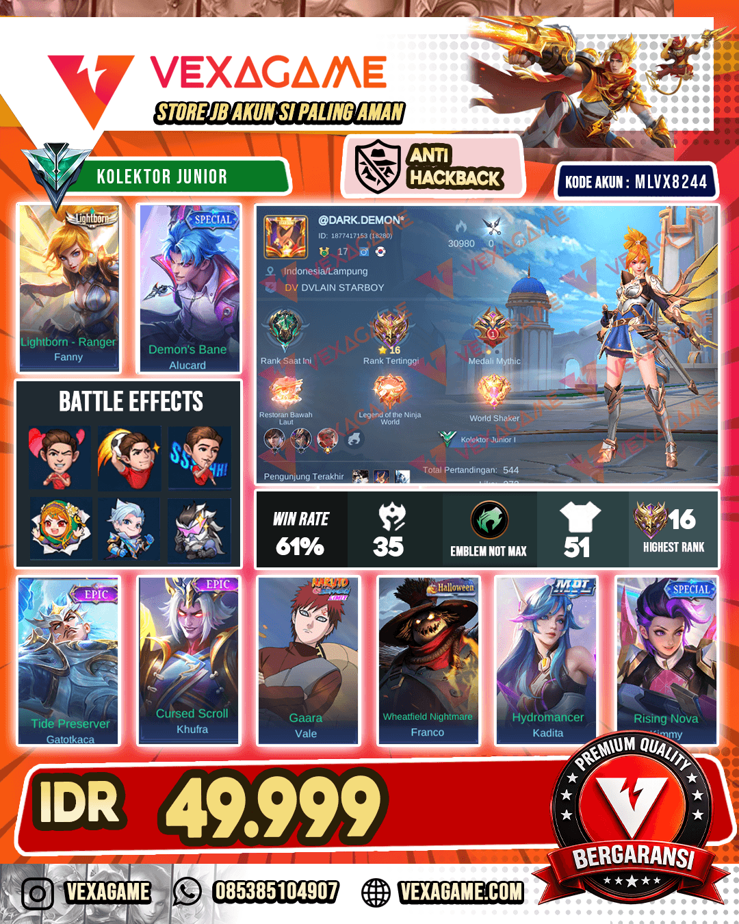 Akun Murah Harga Pelajar