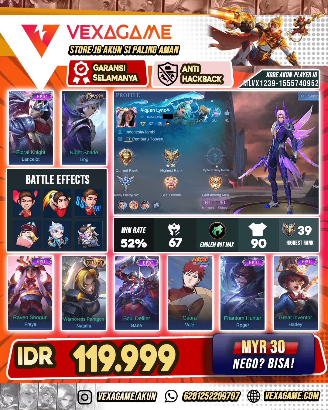 Ling Dragon Tamer Murah