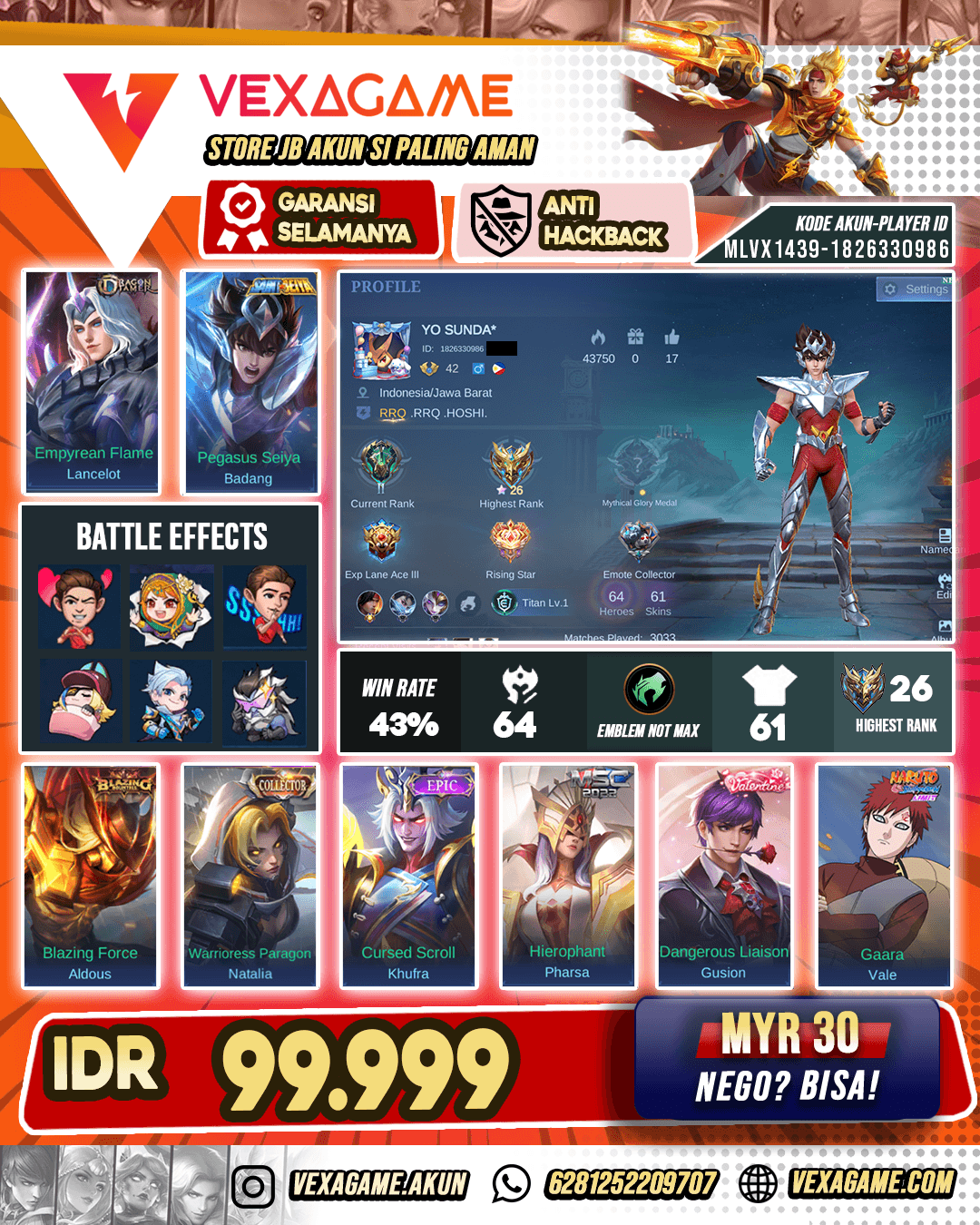 Badang Saint Saiya Silver