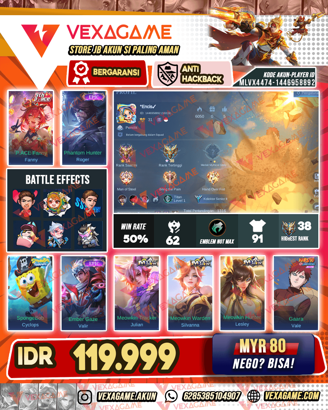 Akun Murah