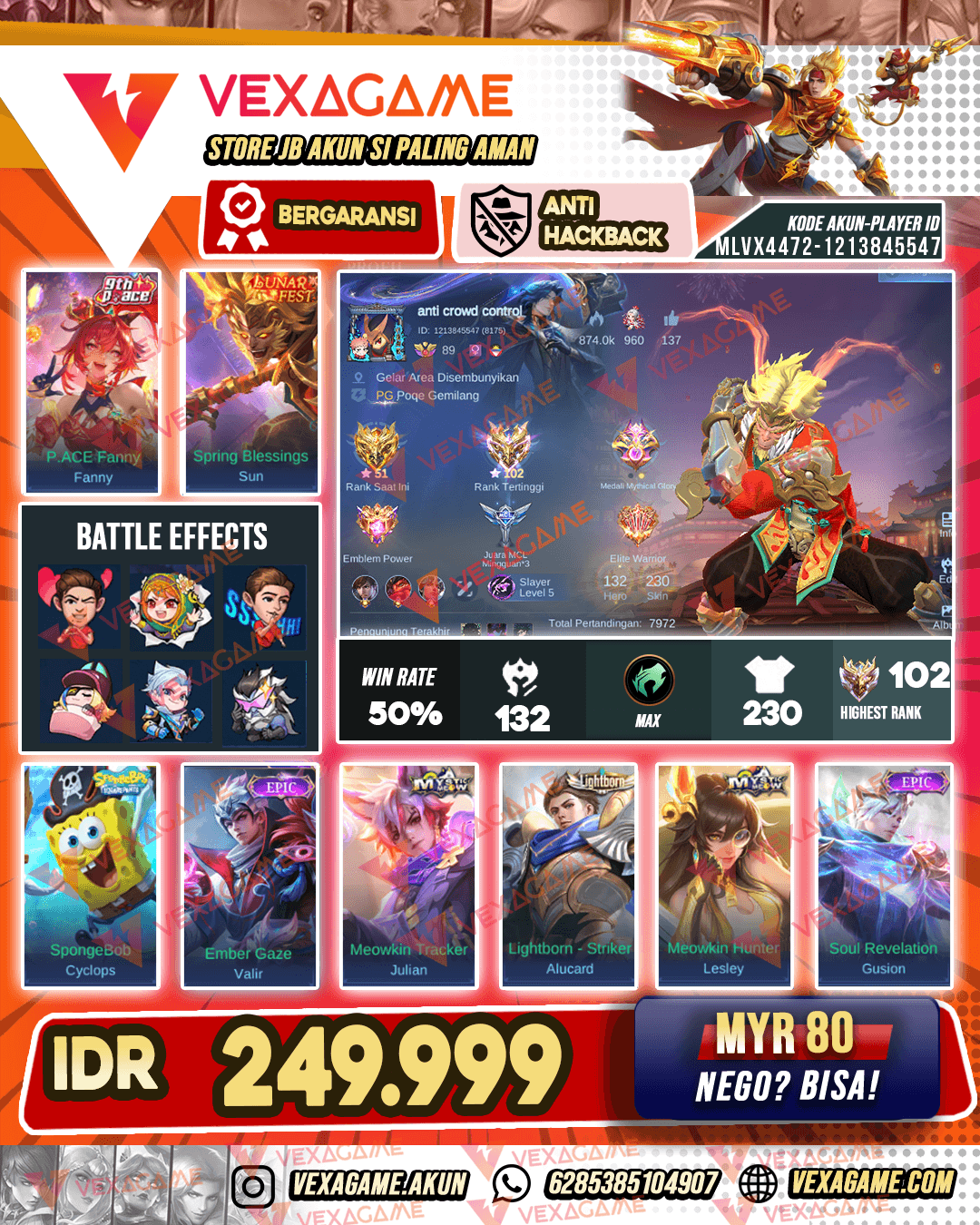 Sun Lunar Fest Ex Immortal