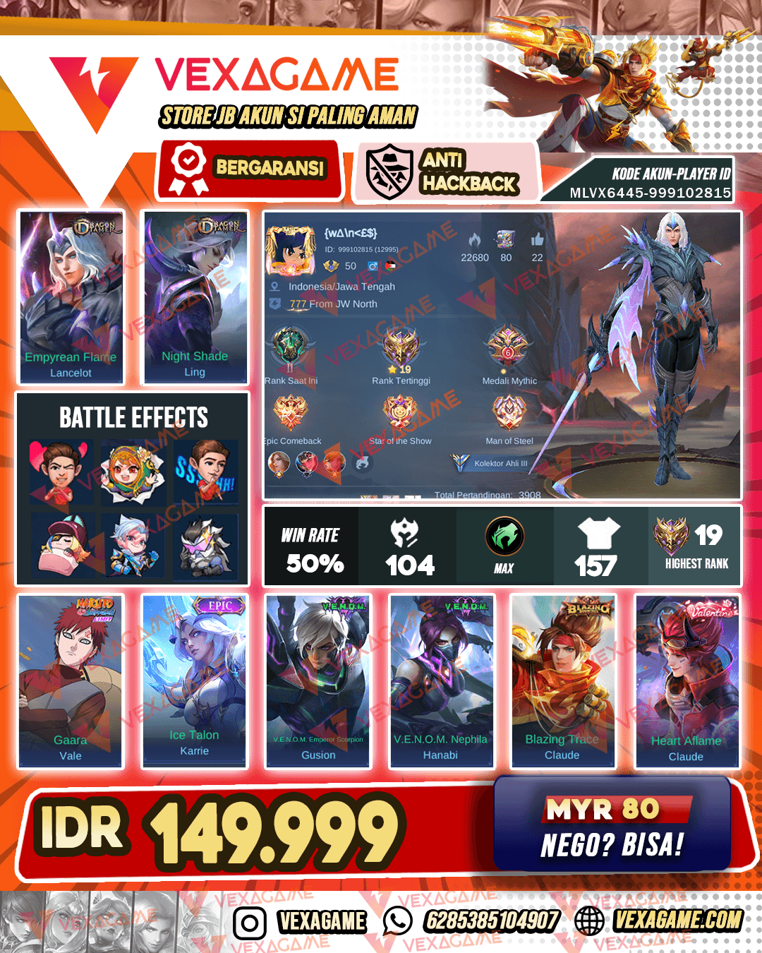 Lancelot Dragon Tamer | Ling Dragon Tamer