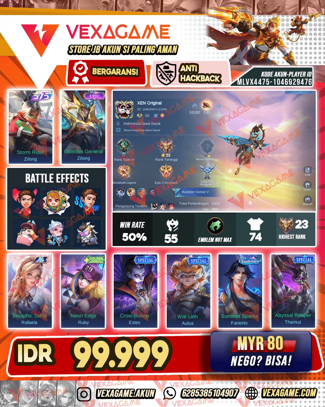 Zilong Epic