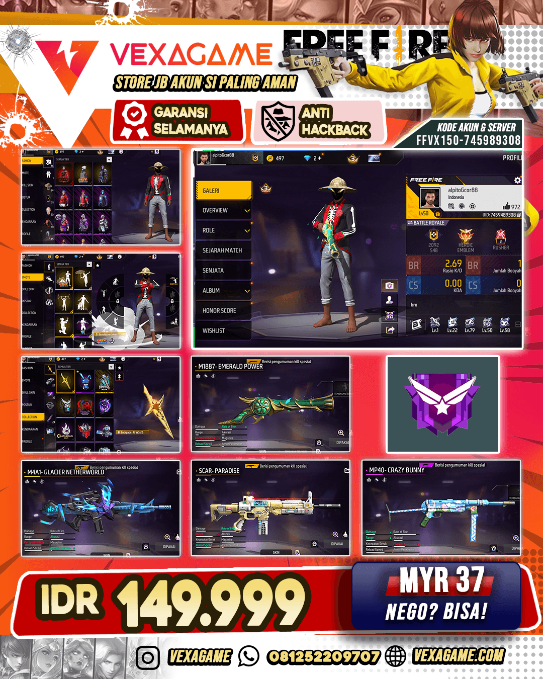 Scorpio Void Bundle | SG Terompet Polosan