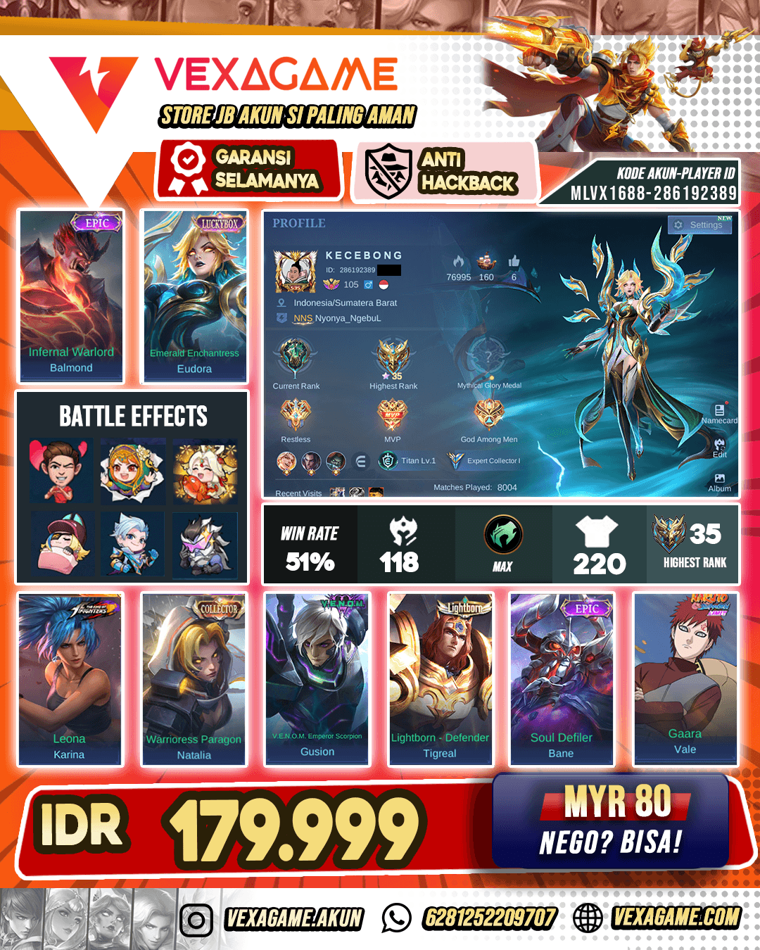 Eudora Luckybox | Emblem MAX