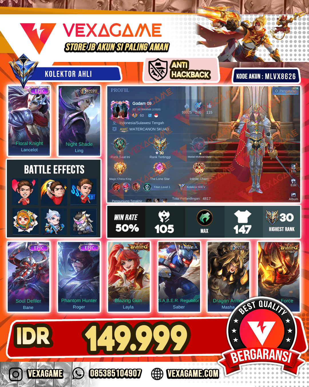 Lancelot Epic | Ling Dragon Tamer
