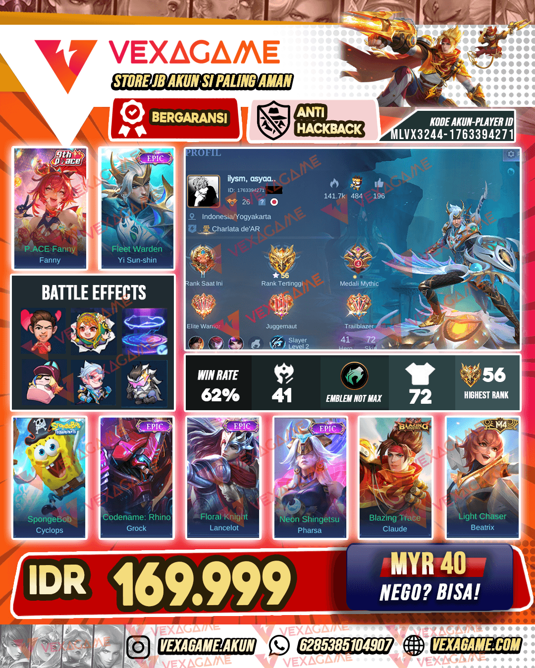 YSS Epic | Recal Tas Tas
