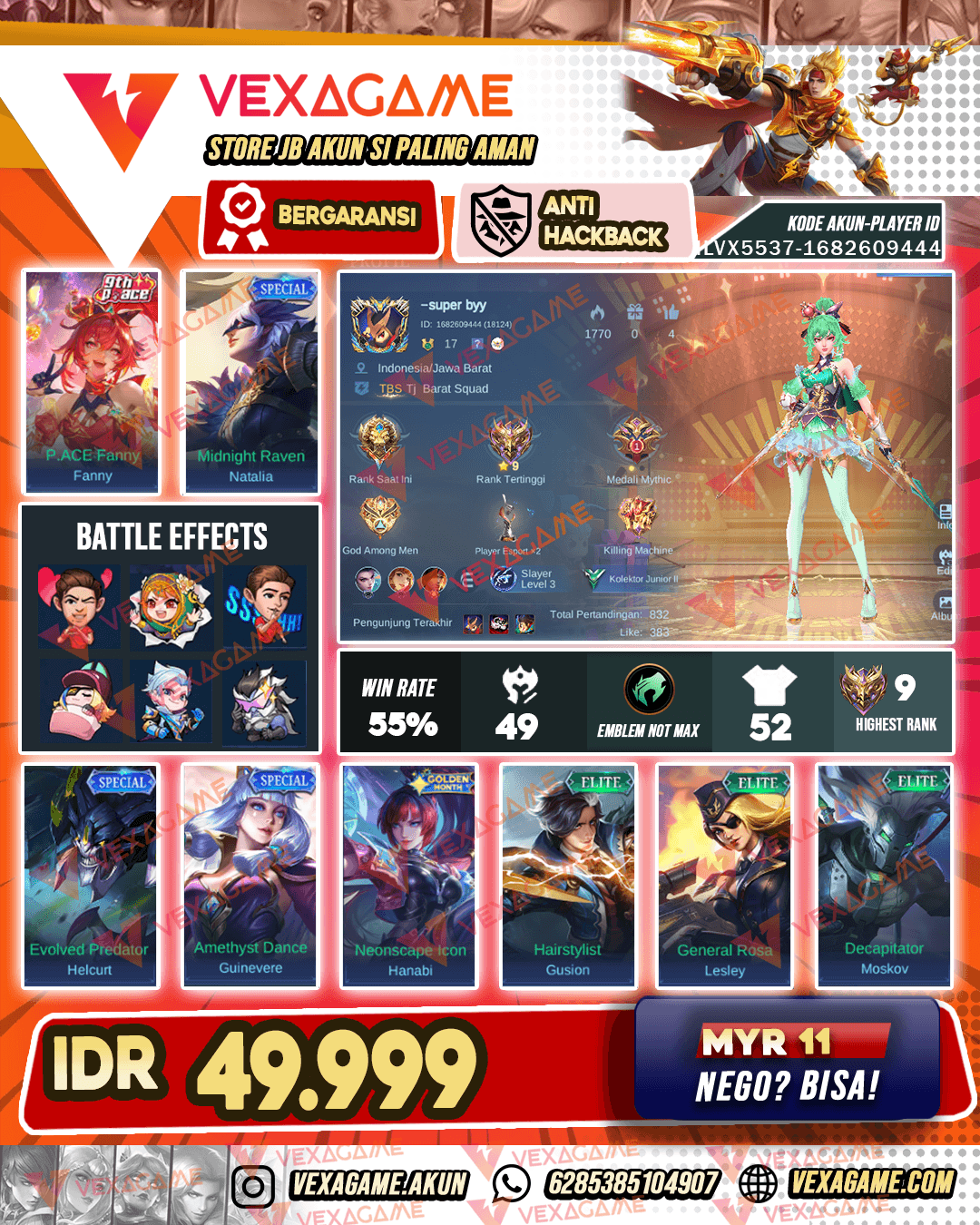 Akun Murah
