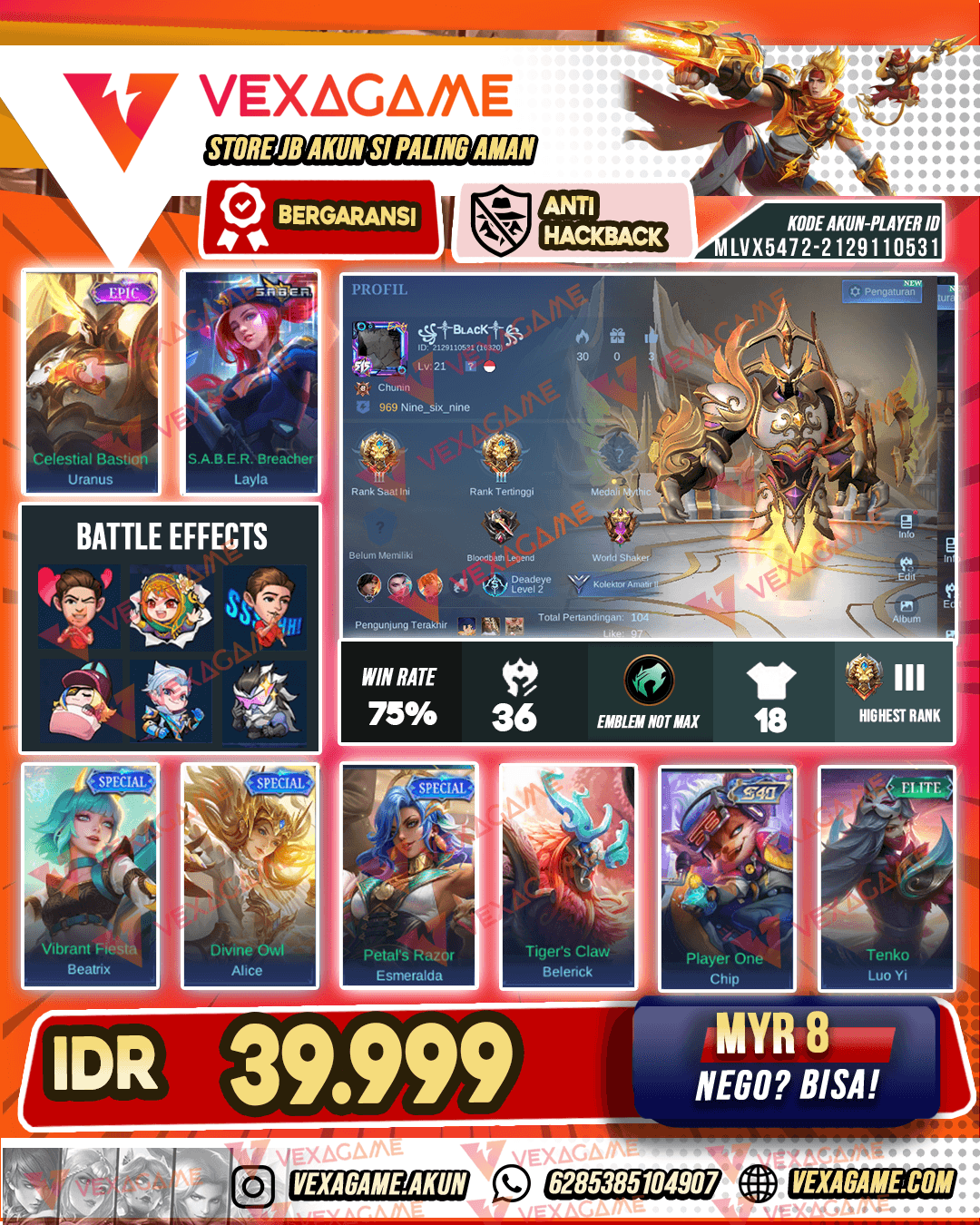 Uranus Epic | Layla Saber