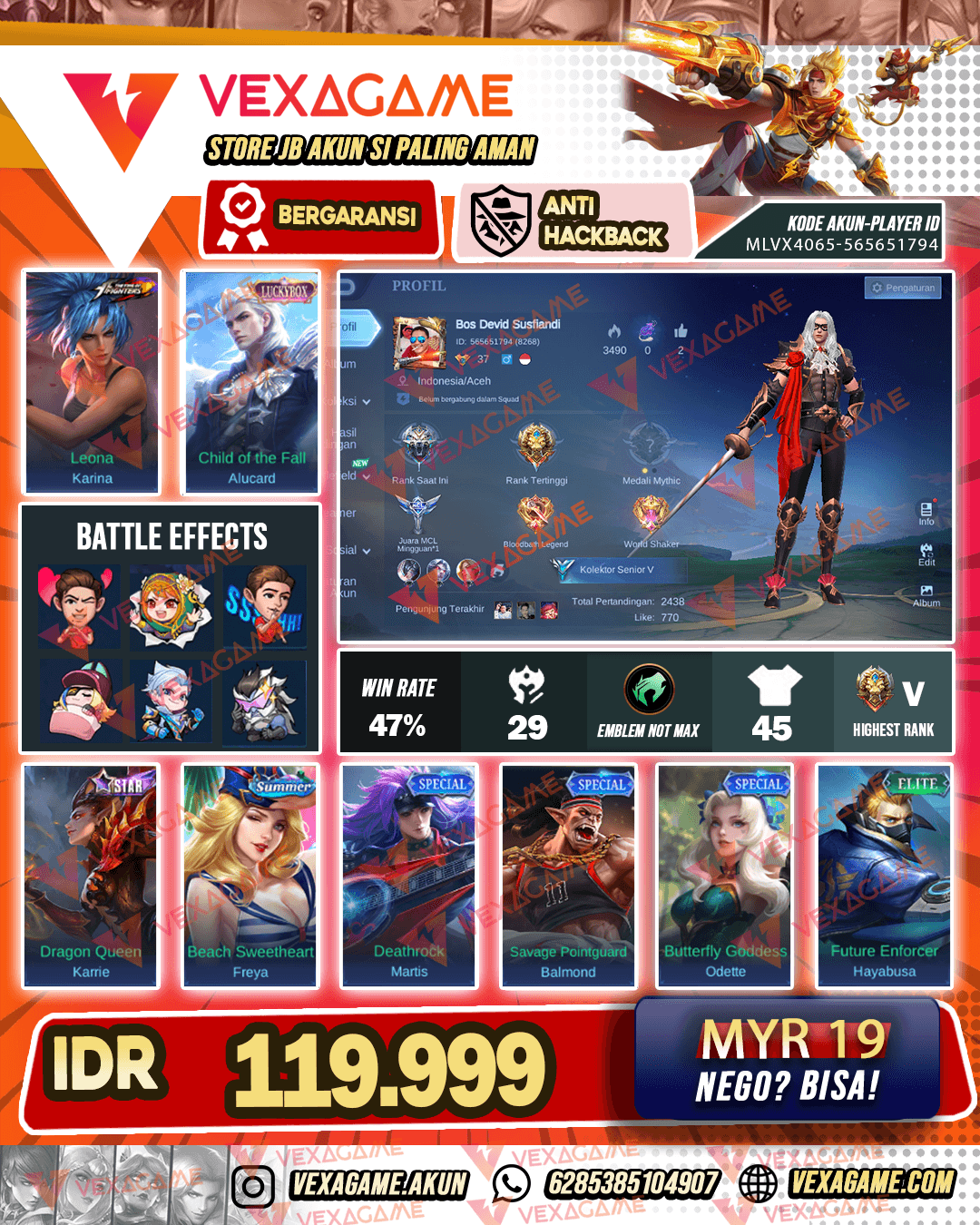 Akun Murah