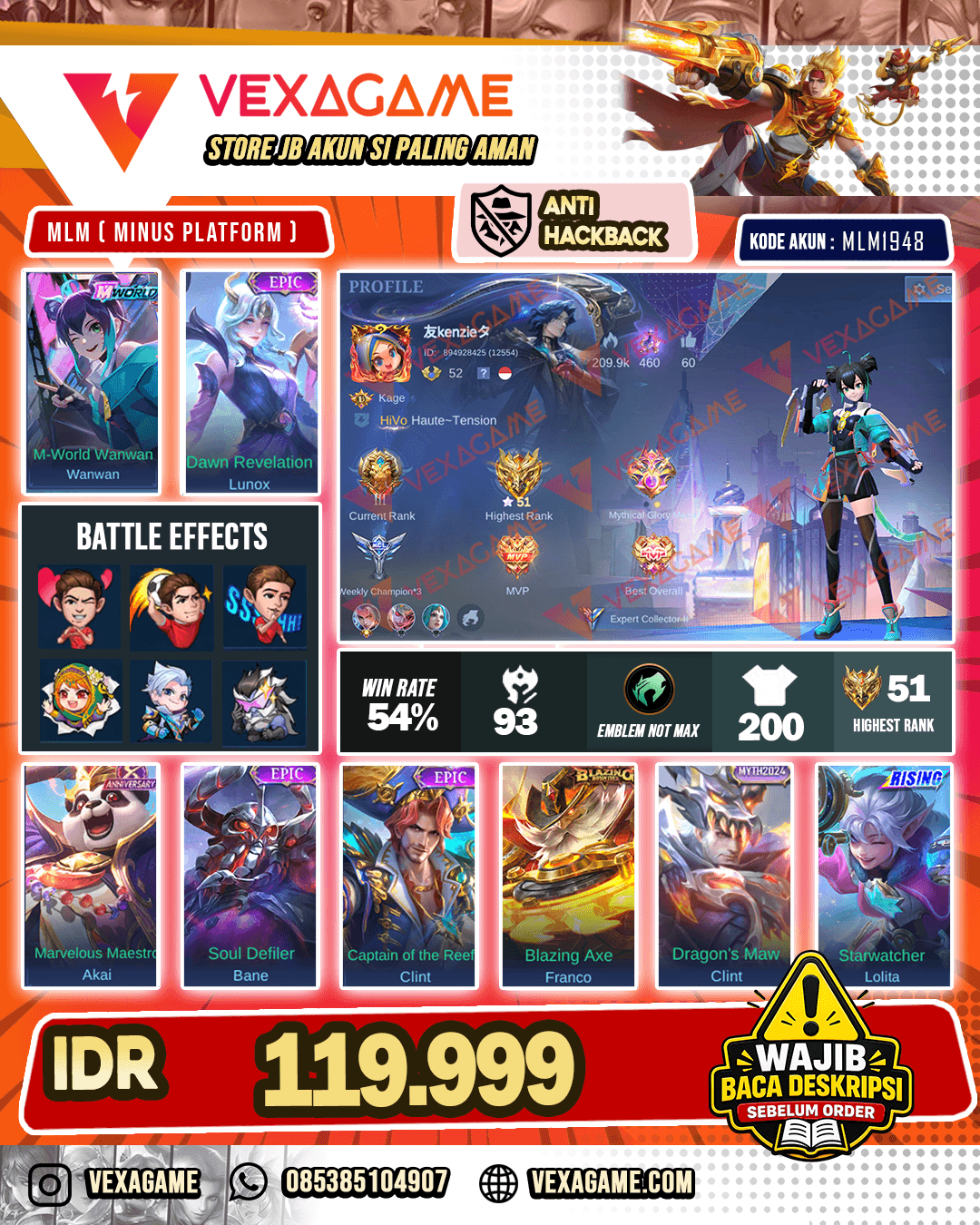 Wan Wan M World | Lunox Epic