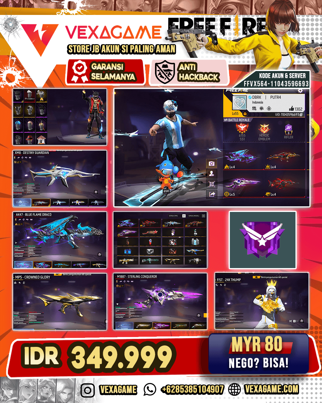 5 EVO | SG 2 RASA | VAULT 150++
