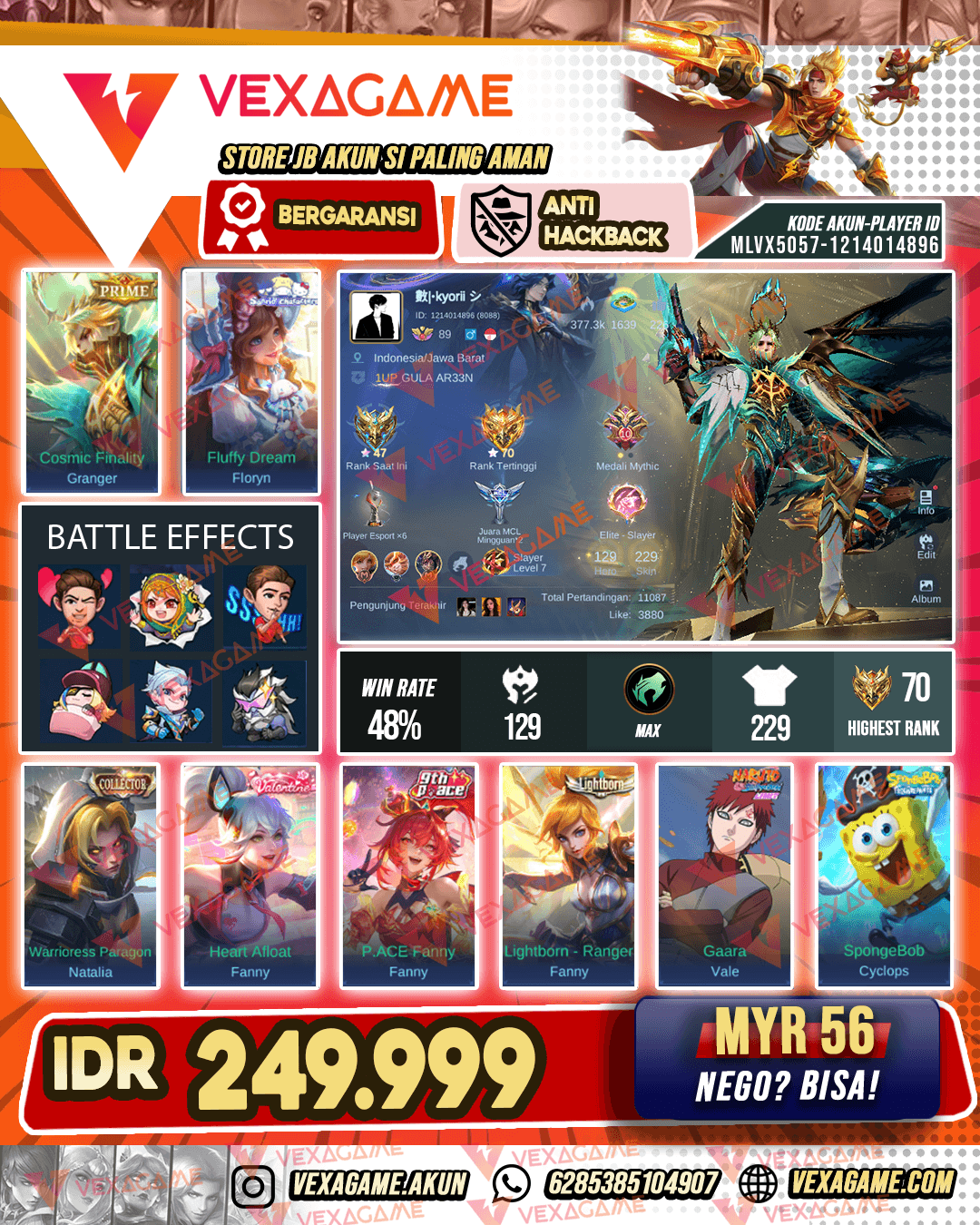 Floryn Sanrio X Granger PRIME | Emblem MAX