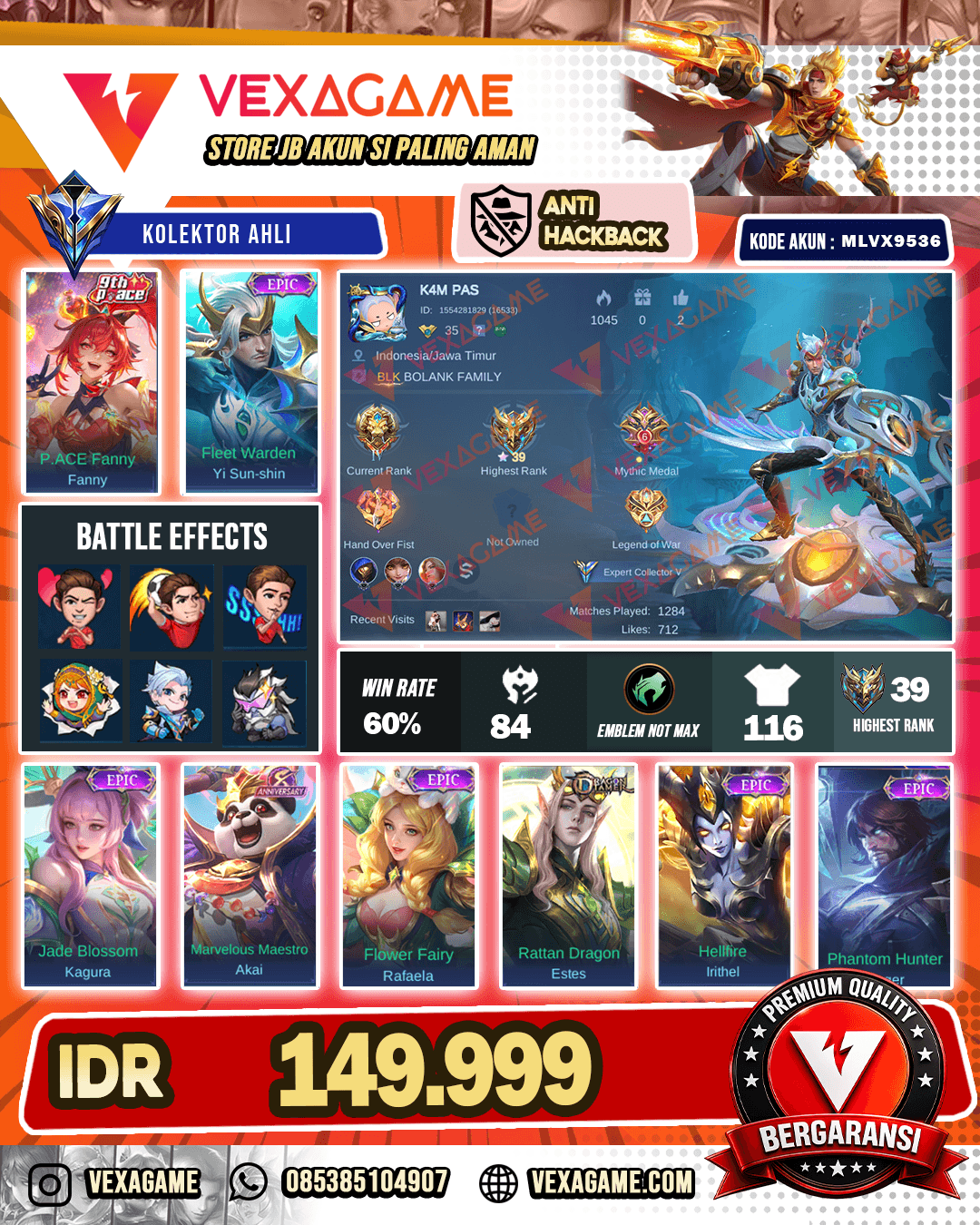 Fanny P Ace | Yss Epic