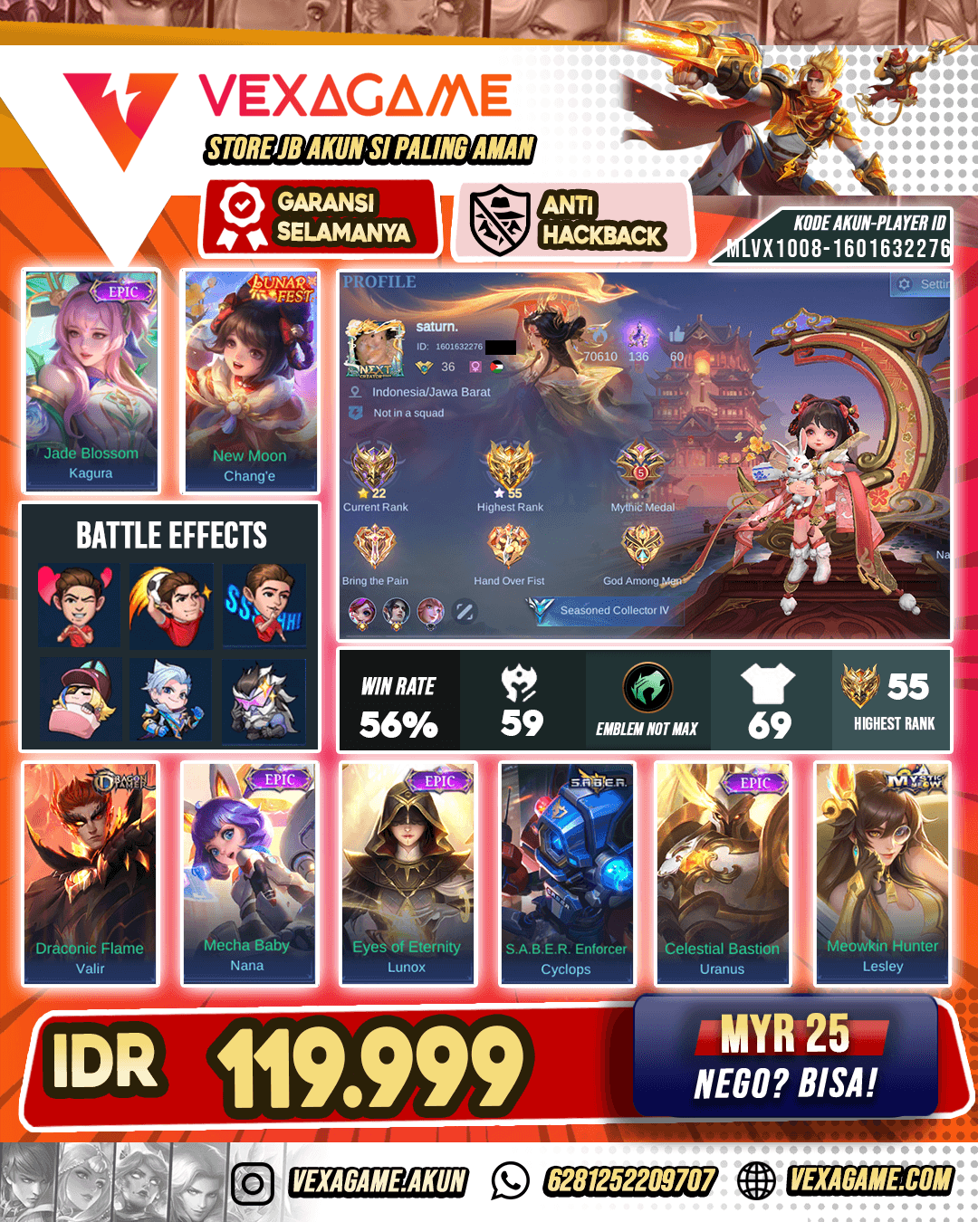 Chang'e Lunar Fest Murah