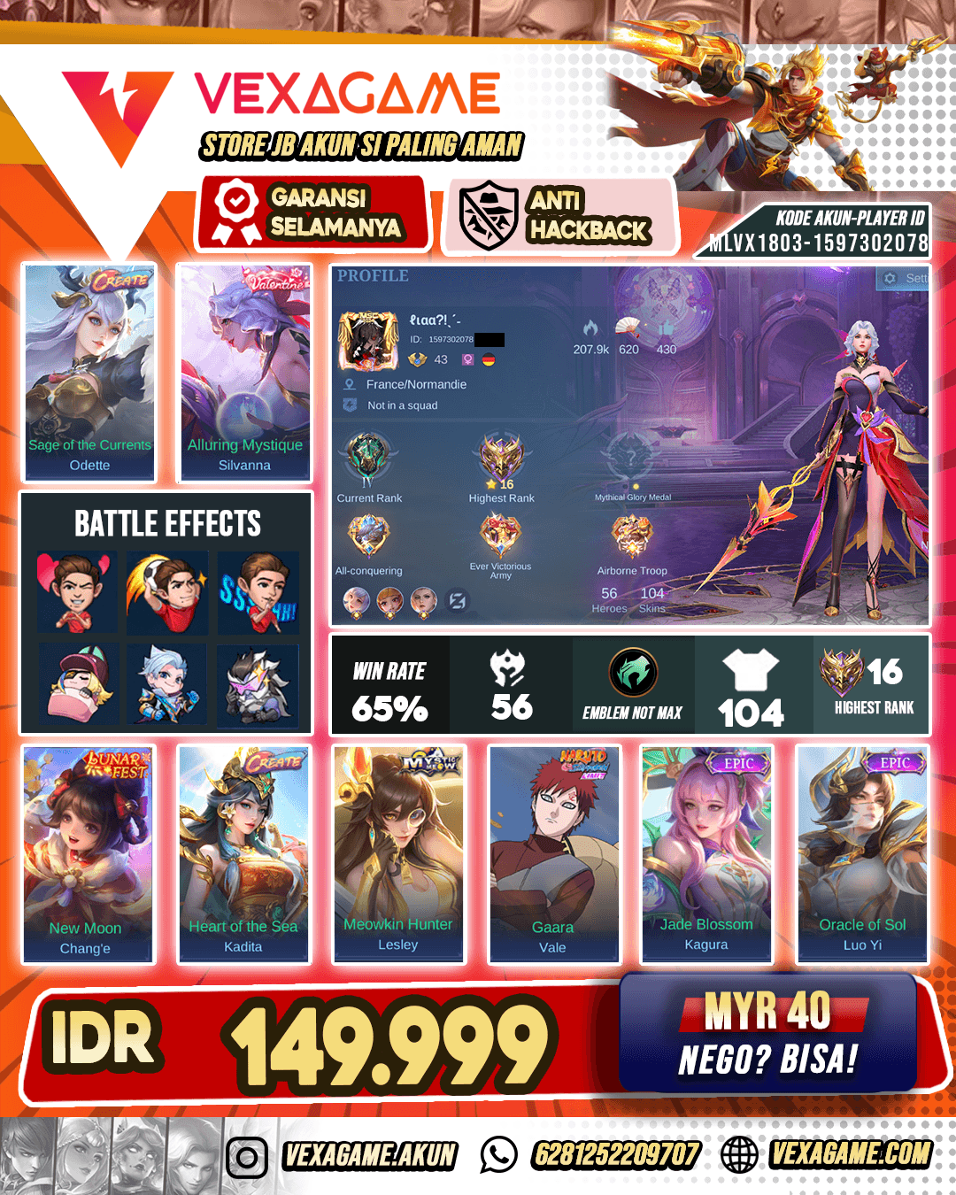 Silvana Valentine X 2 Create Kadita & Odette
