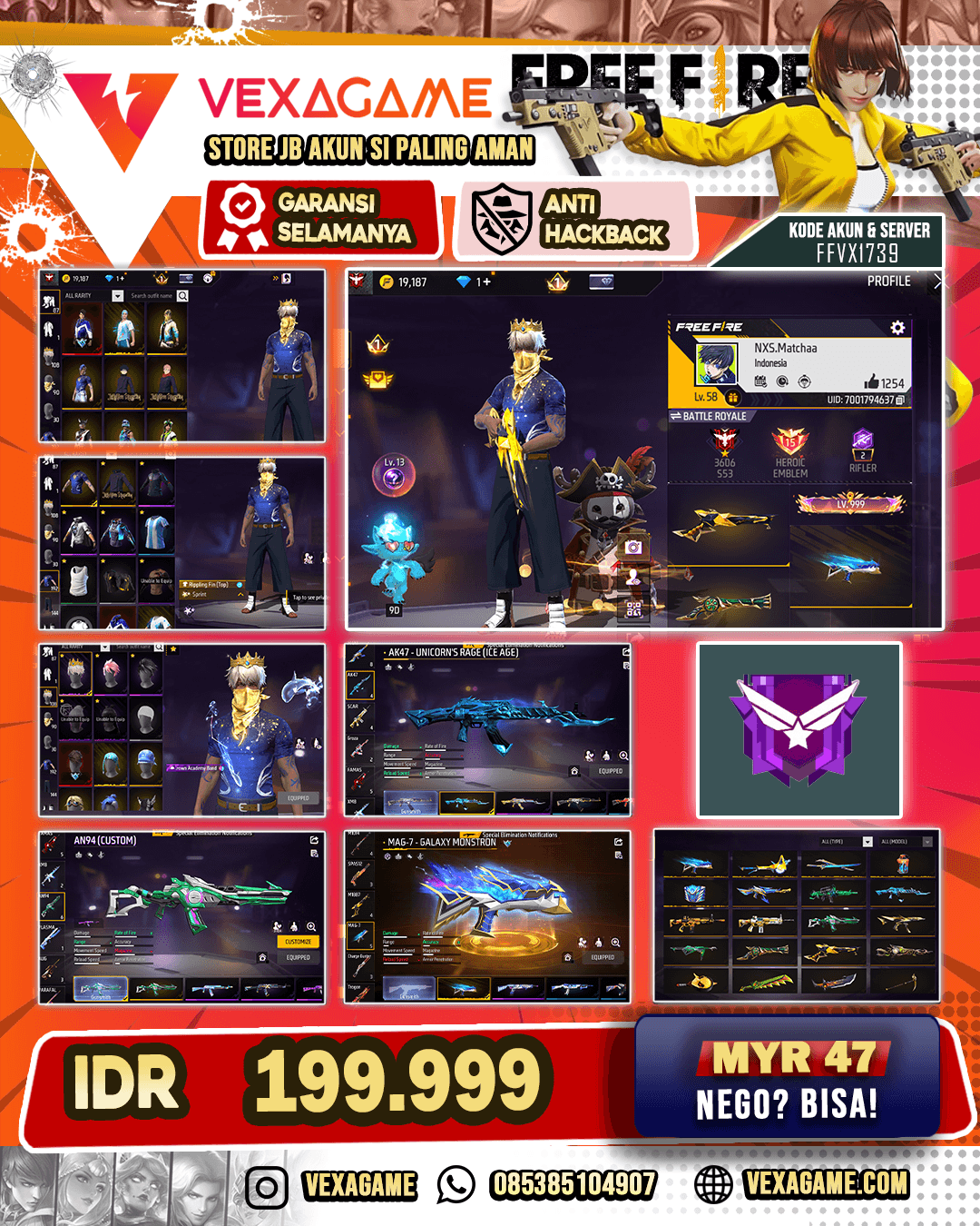 BUNDLE MEGUMI X BUNDLE ITADORI | MAG 7 GALAXY | SG2 GOLDEN X TEROMPET