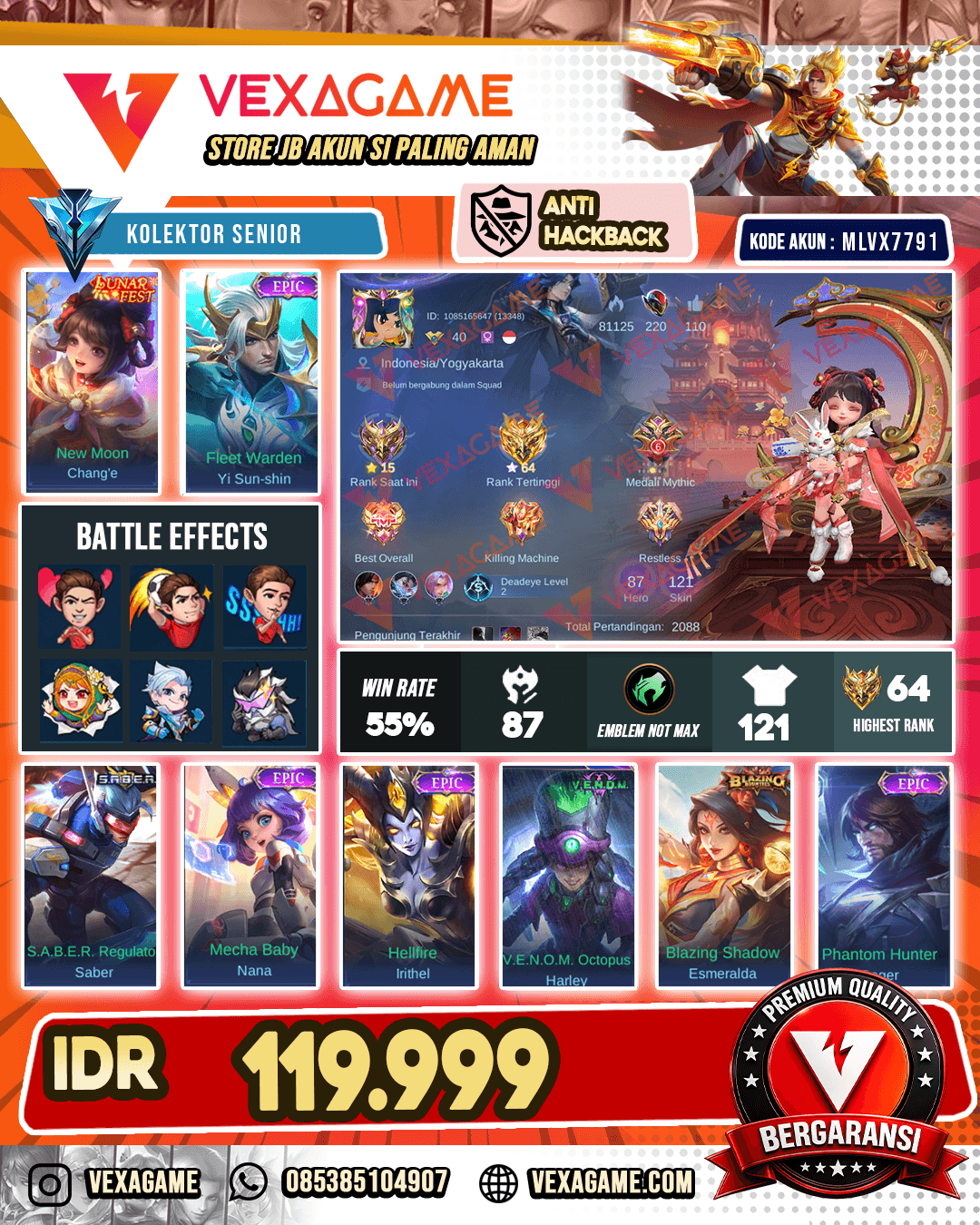 Change Lunar Fest | Yss Epic