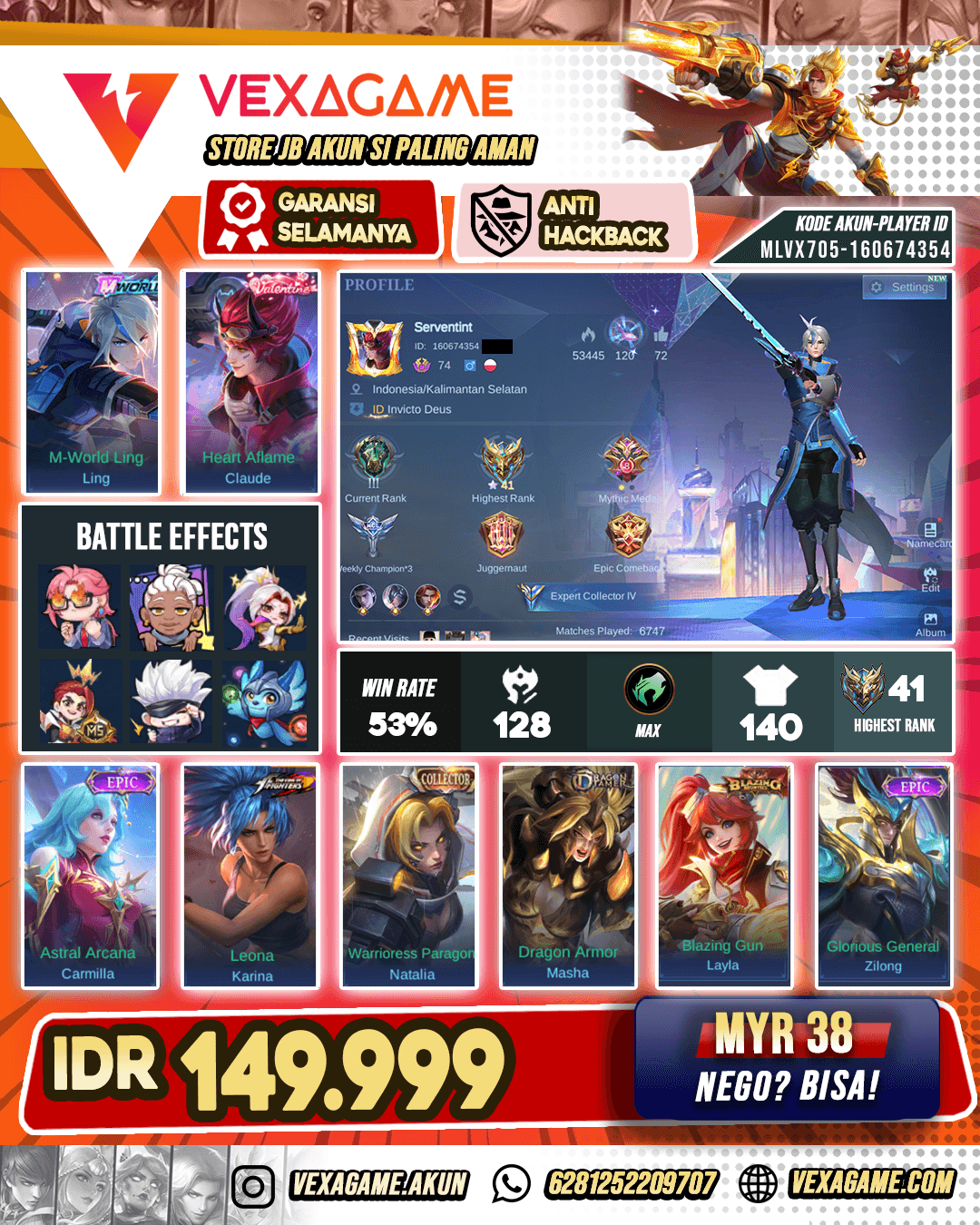 Ling Mworld Murah