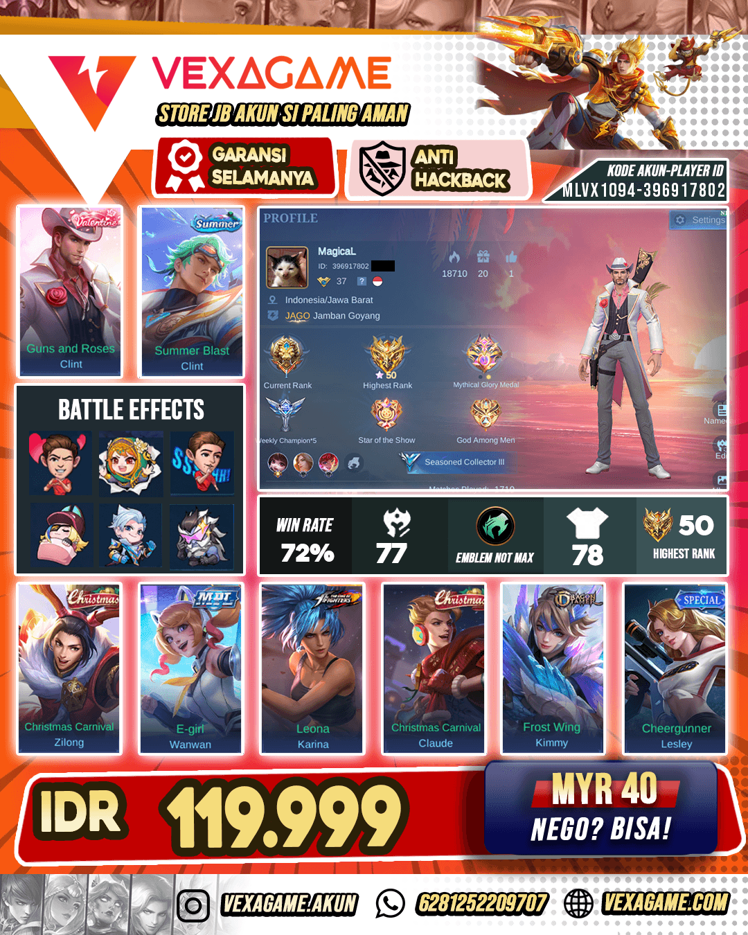 Akun Murah