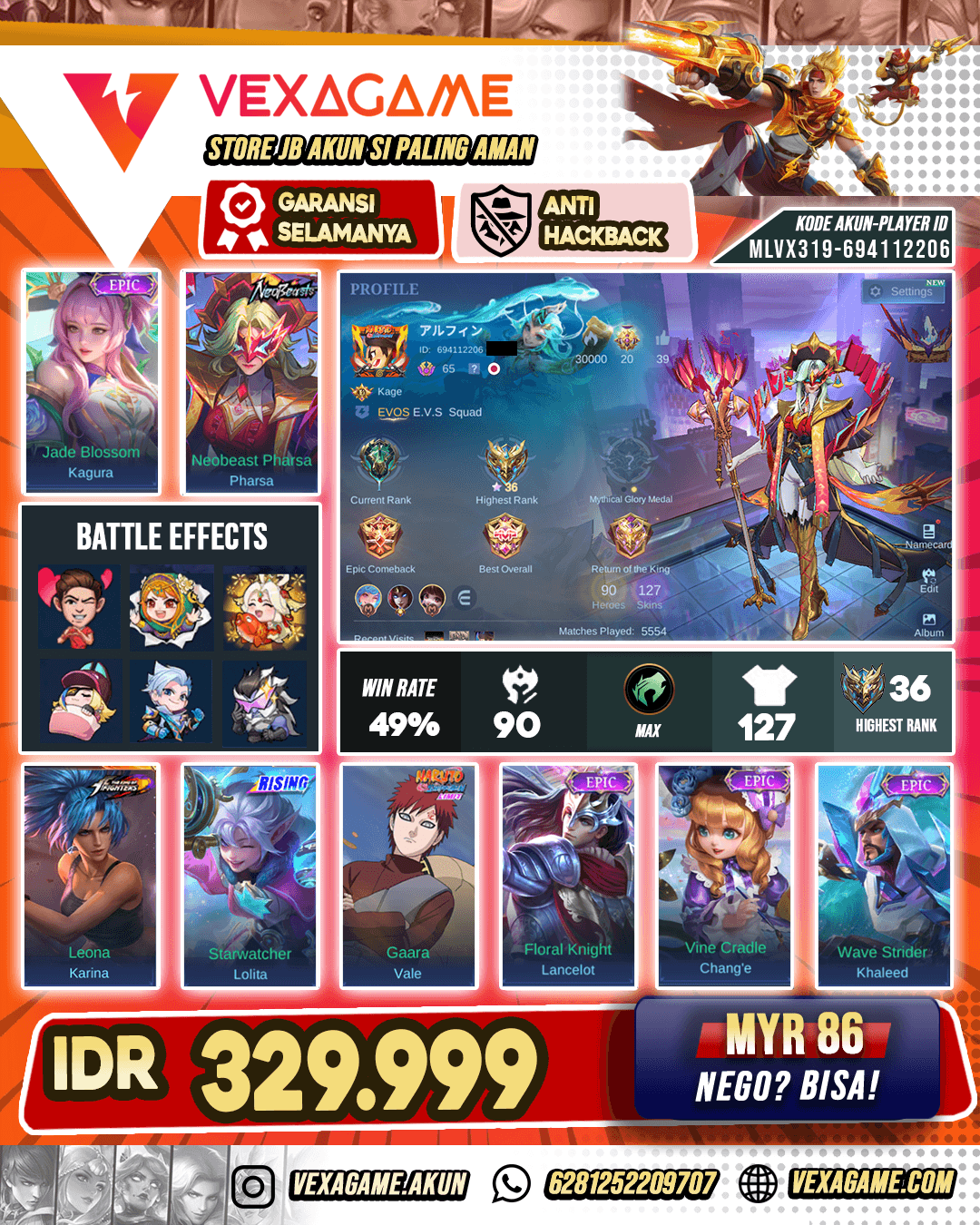 Parsha Neobeast Murah
