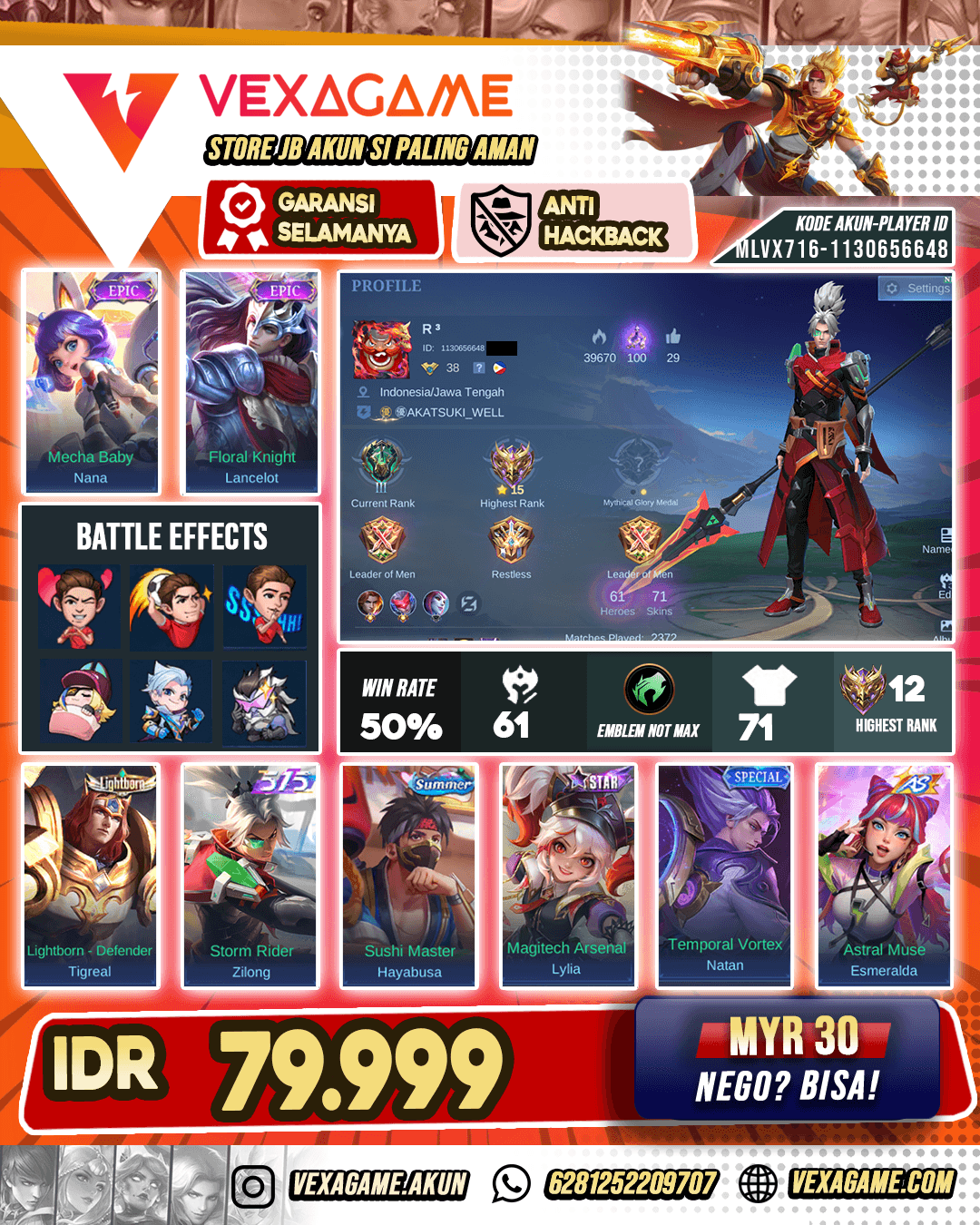 Zilong 515 Murah